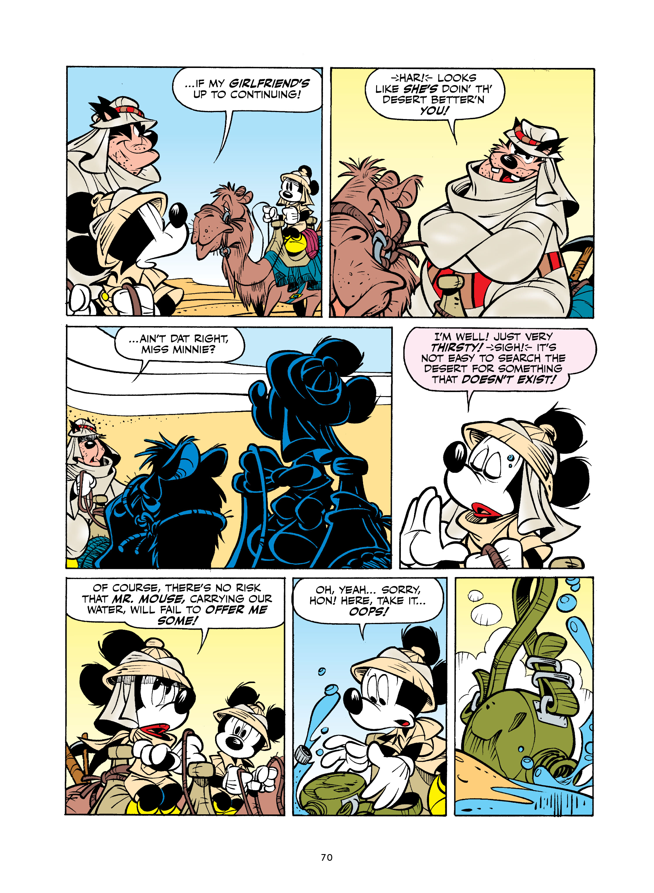 Read online Walt Disney's Mickey and Donald: "For Whom the Doorbell Tolls" and Other Tales Inspired by Hemingway comic -  Issue # TPB (Part 1) - 71