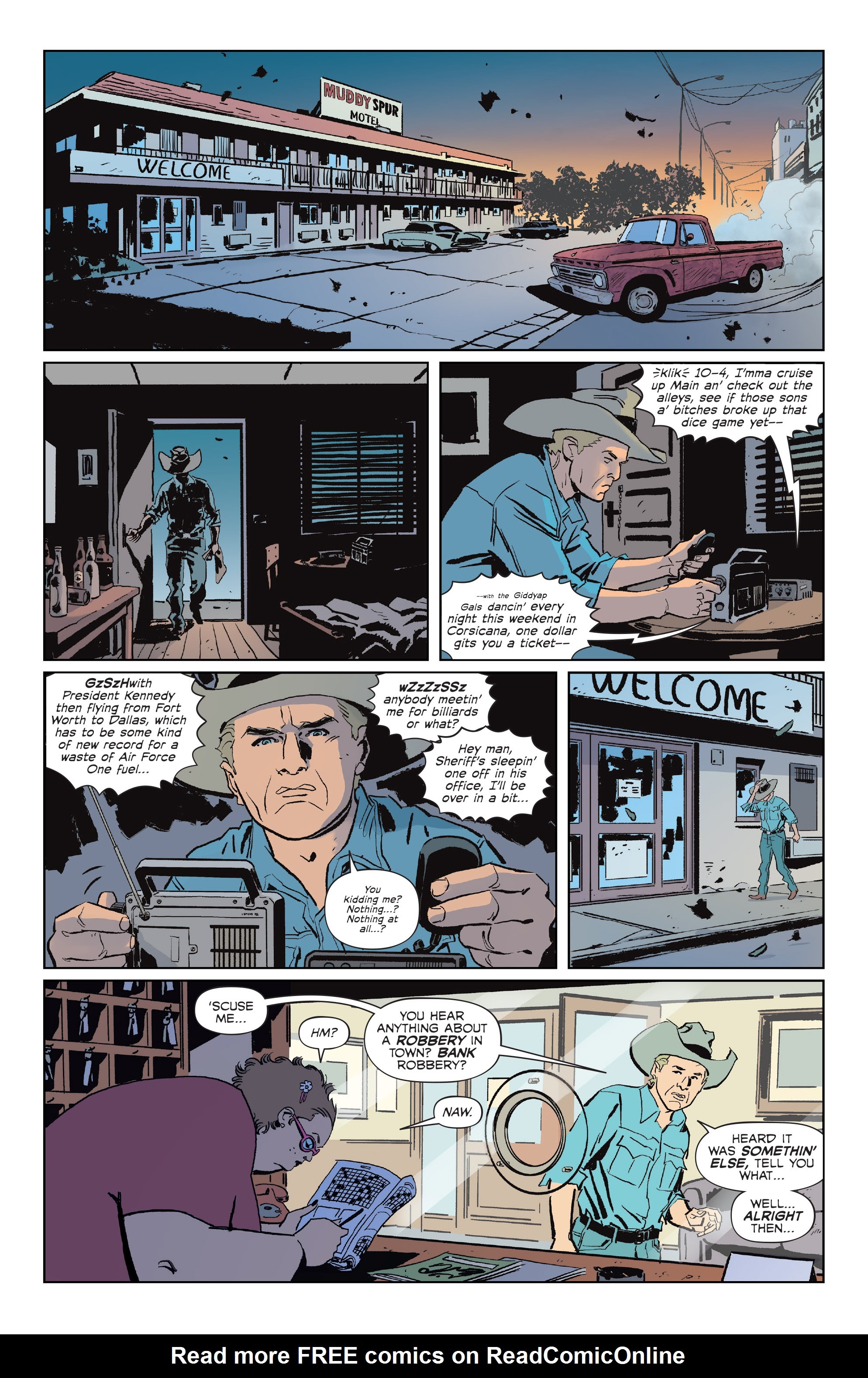 Read online Regarding the Matter of Oswald's Body comic -  Issue #1 - 11