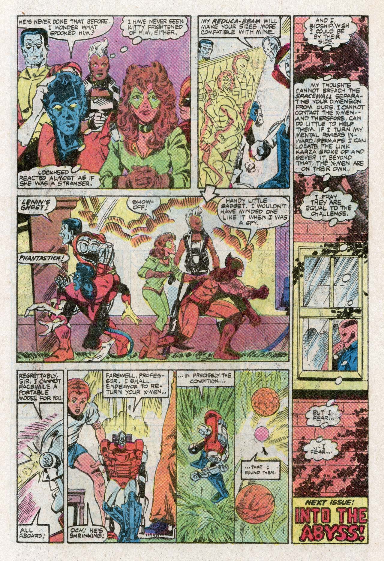 Read online The X-Men and the Micronauts comic -  Issue #1 - 32