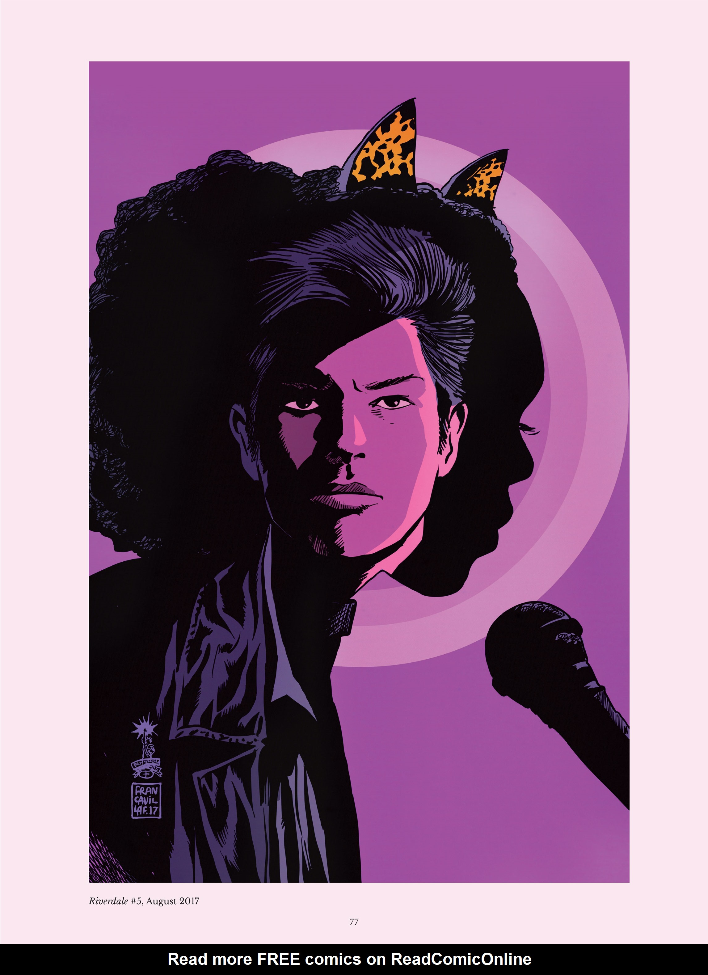 Read online The Archie Art of Francesco Francavilla comic -  Issue # TPB 1 - 73