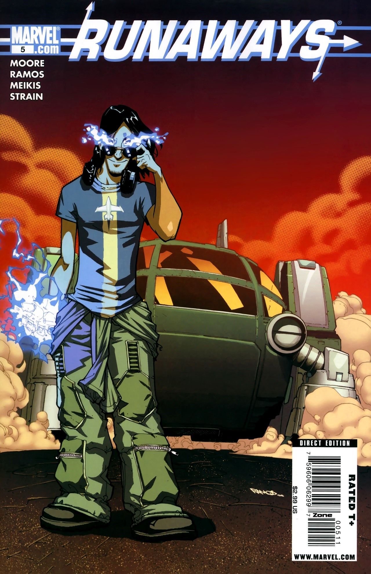 Read online Runaways (2008) comic -  Issue #5 - 1