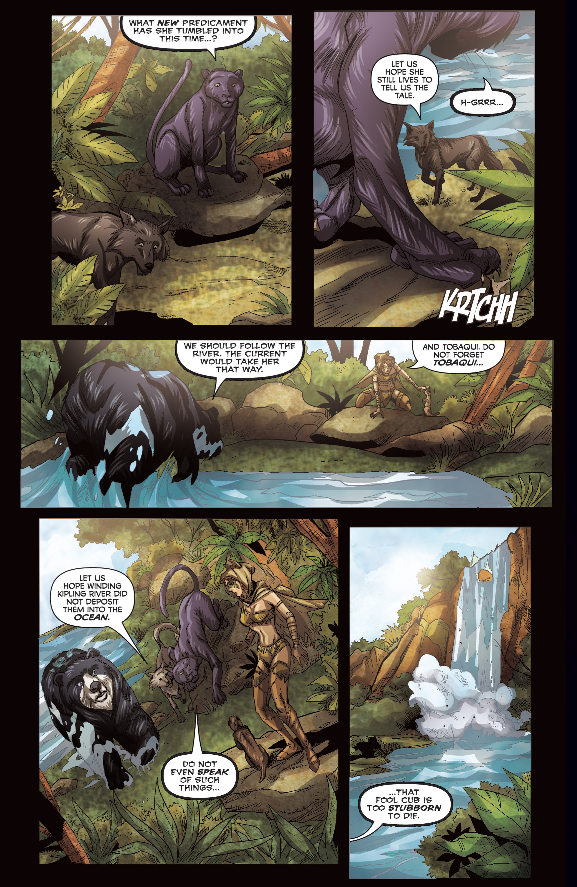 Read online Grimm Fairy Tales presents The Jungle Book: Last of the Species comic -  Issue #3 - 7