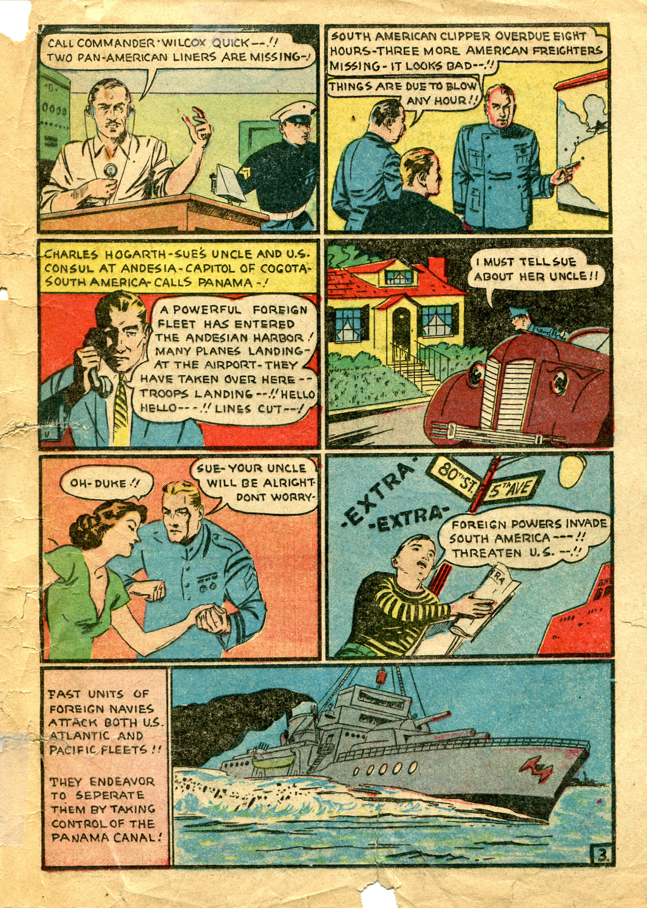 Read online Super Spy (1940) comic -  Issue #2 - 56