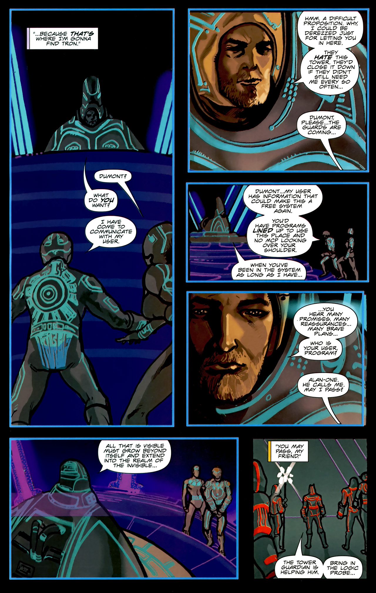 Read online TRON: Original Movie Adaptation comic -  Issue #2 - 17