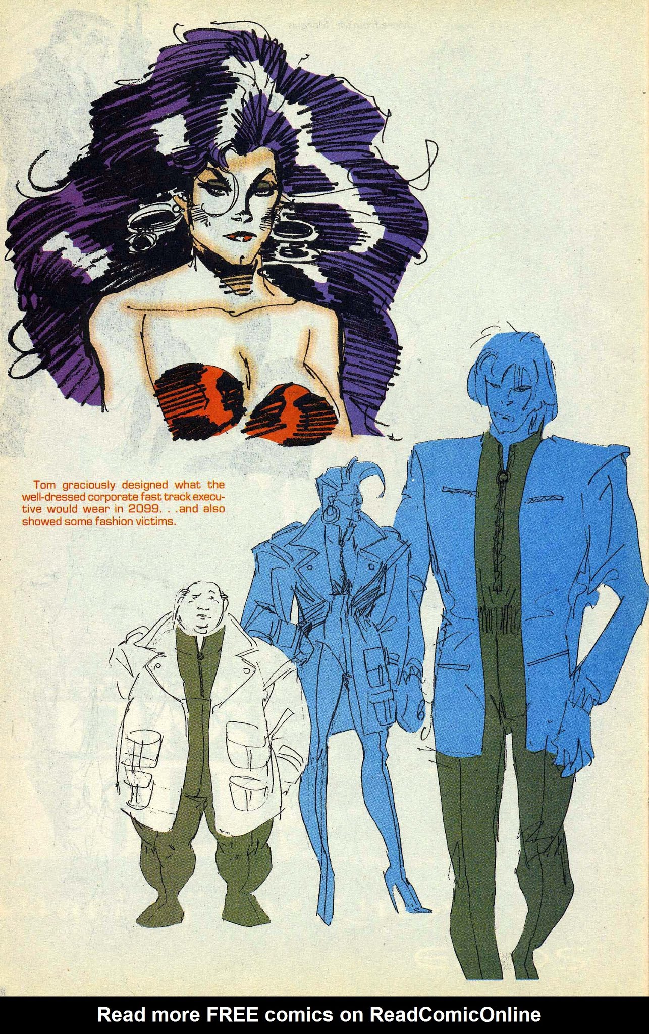 Read online 2099 Sketchbook comic -  Issue # Full - 28
