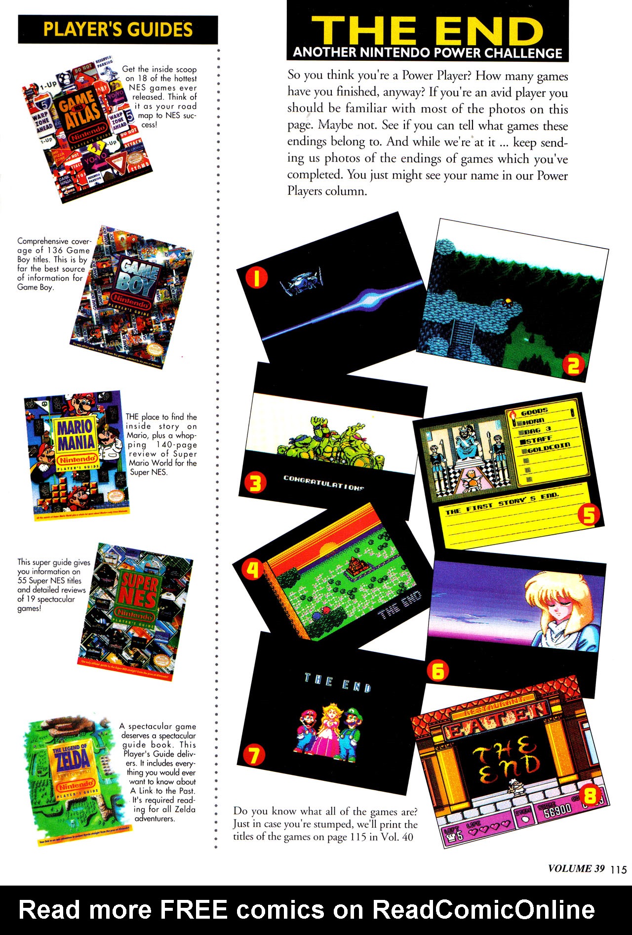 Read online Nintendo Power comic -  Issue #39 - 126