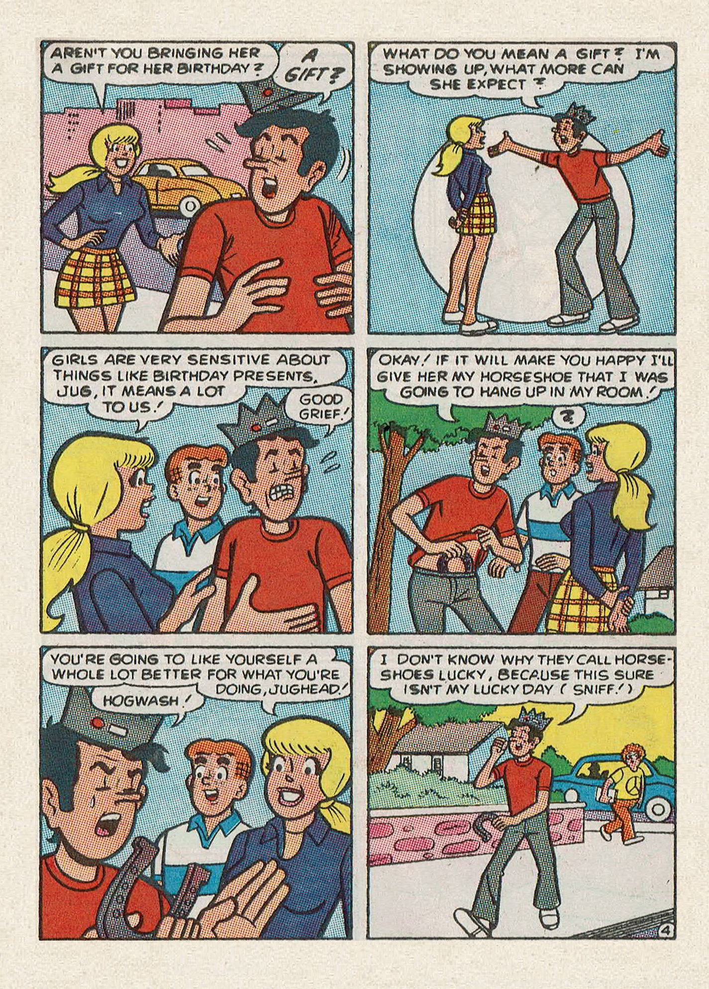 Read online Jughead Jones Comics Digest comic -  Issue #59 - 101