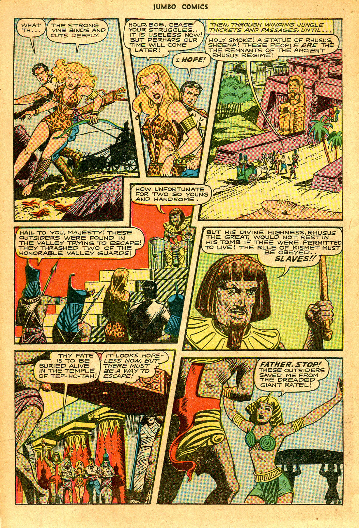 Read online Jumbo Comics comic -  Issue #84 - 8