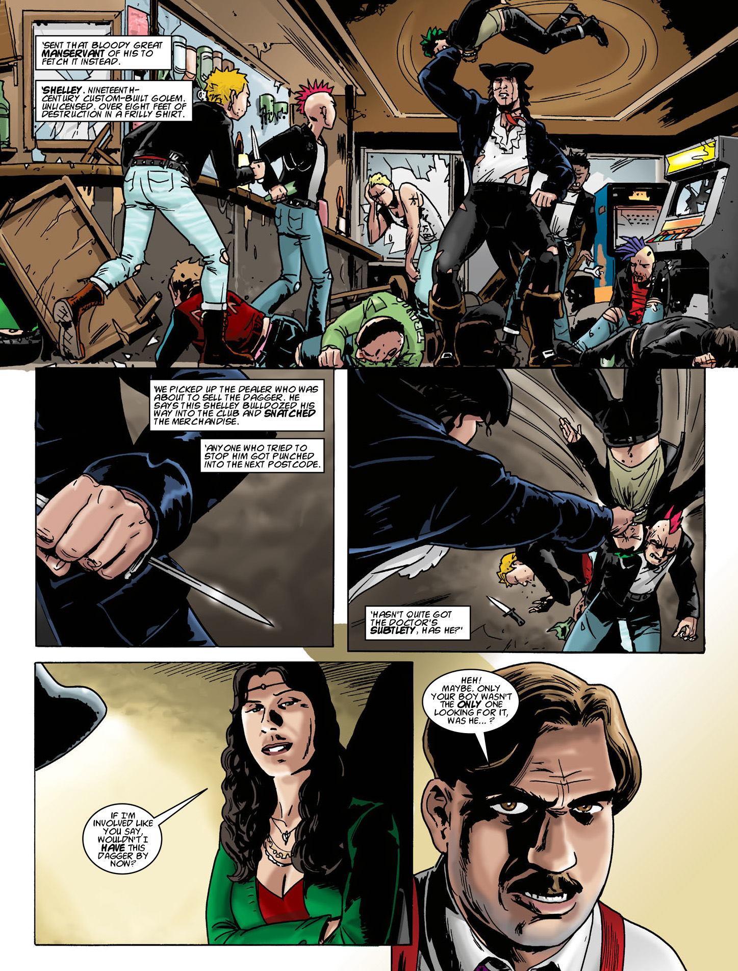 Read online Dandridge: Return of the Chap comic -  Issue # TPB - 74