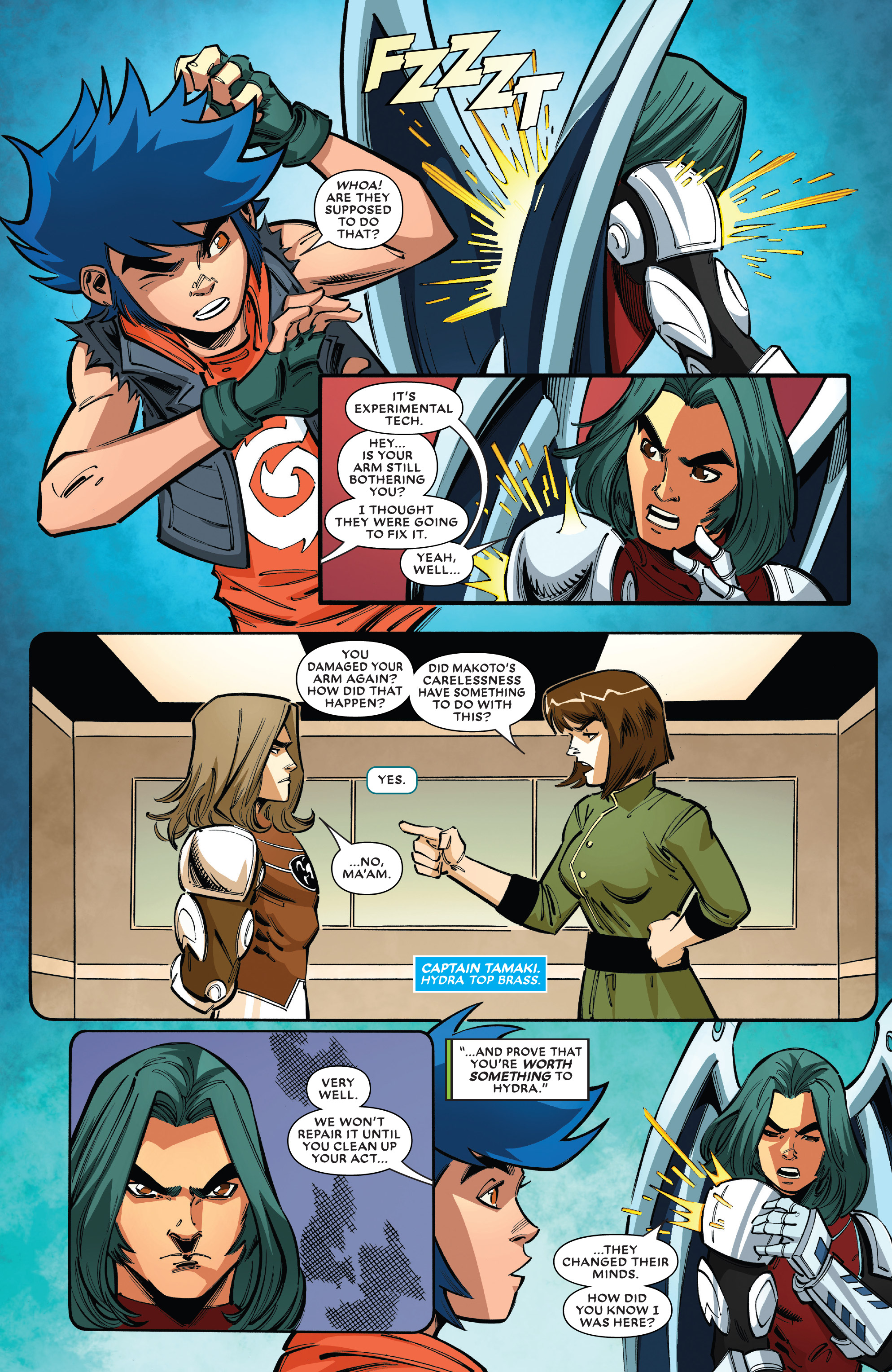 Read online Future Fight Firsts: Luna Snow comic -  Issue #Future Fight Firsts Crescent and Io - 27