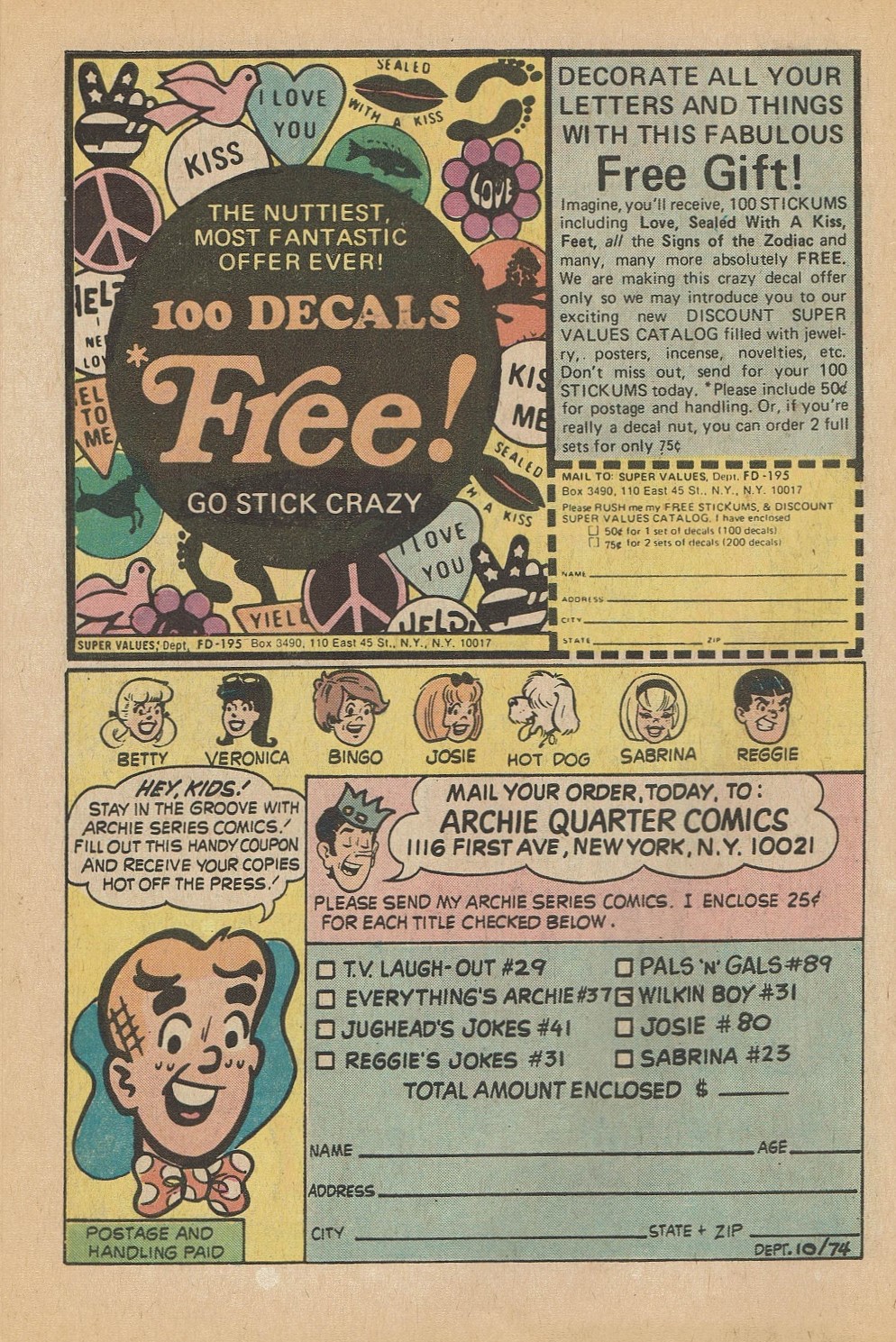Read online Archie's Joke Book Magazine comic -  Issue #201 - 32
