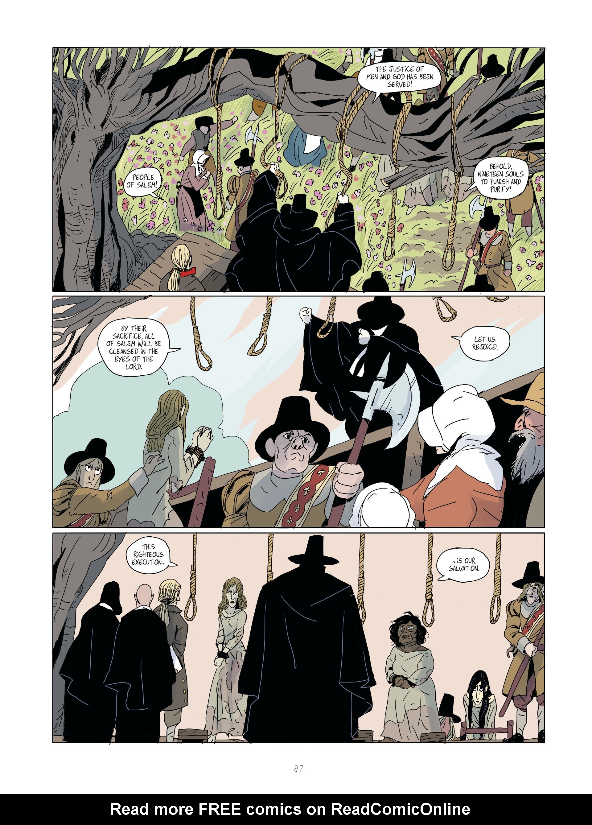 Read online The Daughters of Salem comic -  Issue # TPB 2 - 89