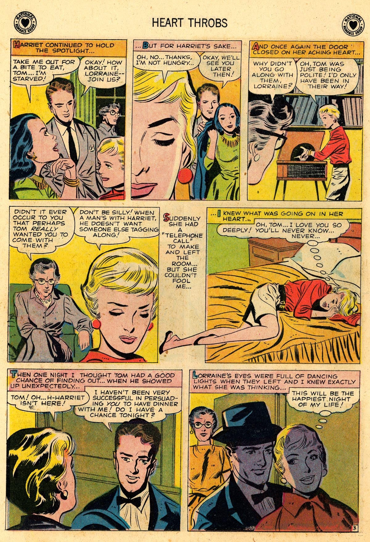 Read online Heart Throbs comic -  Issue #56 - 14