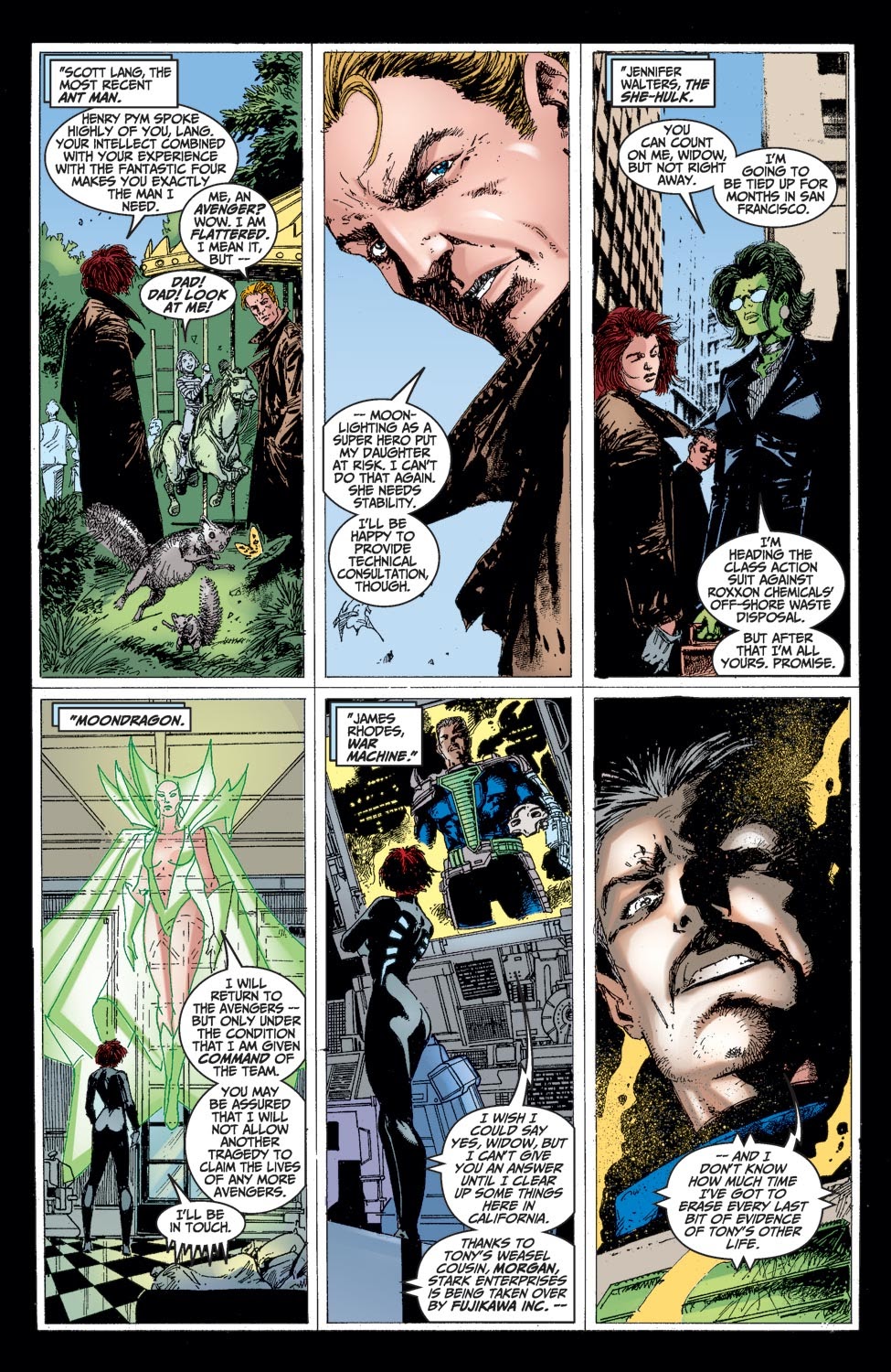Read online Avengers 1999 comic -  Issue # Full - 13