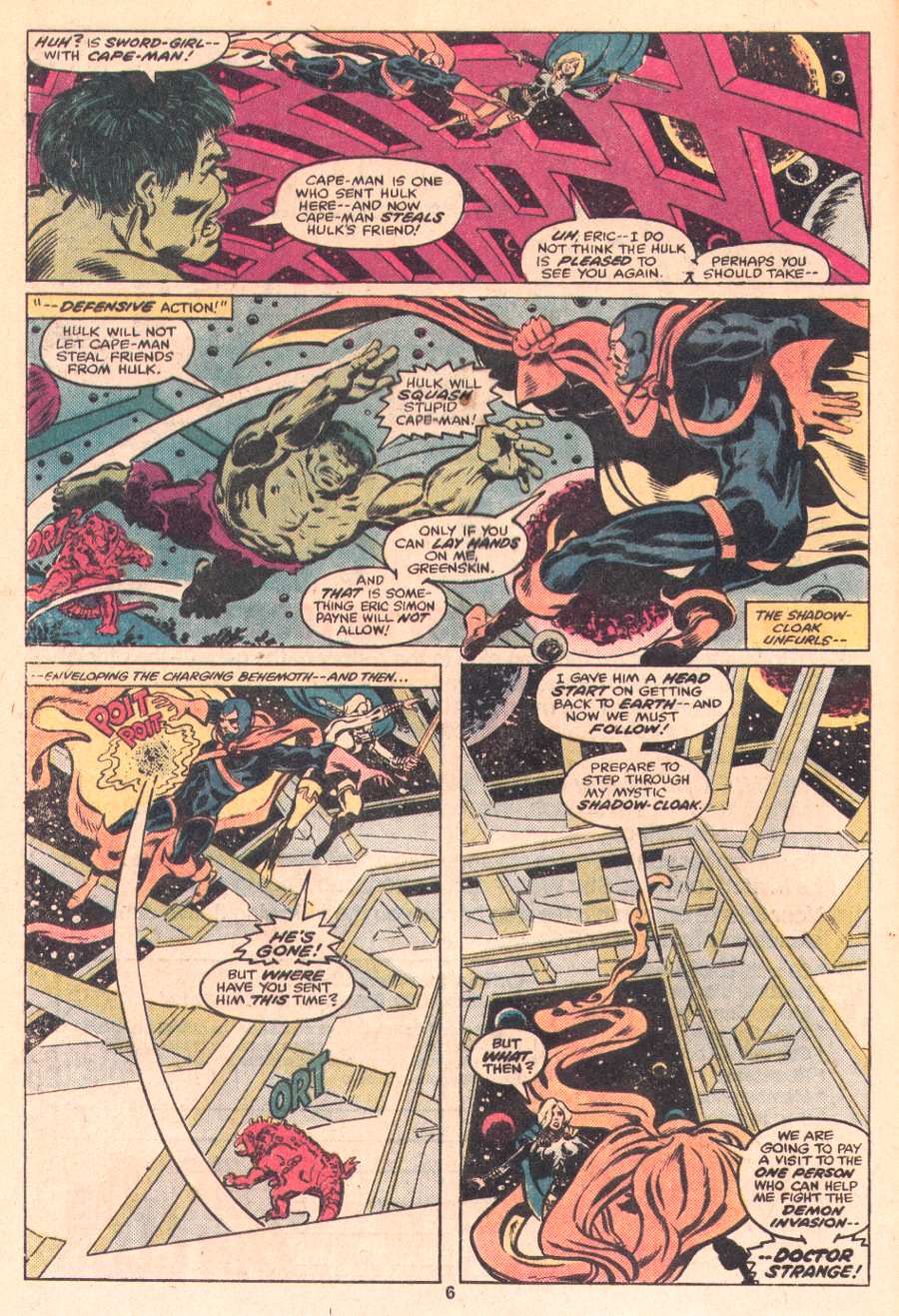 The Defenders (1972) Issue #59 #60 - English 5
