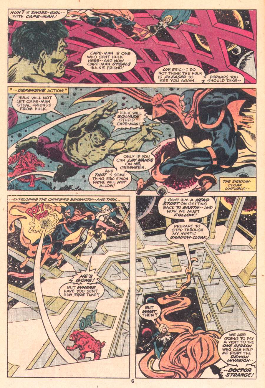 Read online The Defenders (1972) comic -  Issue #59 - 5