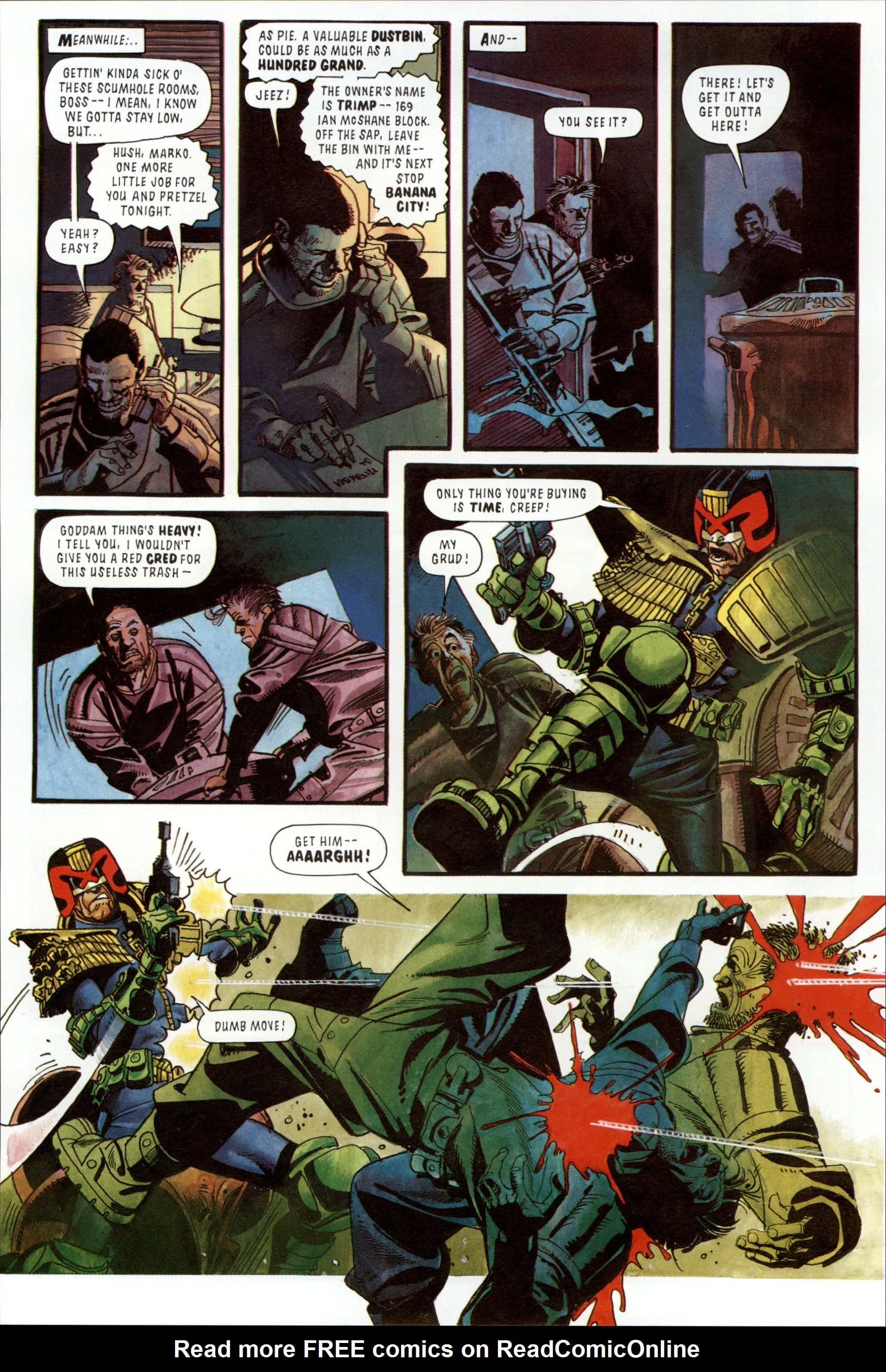 Read online Dredd Rules! comic -  Issue #12 - 20