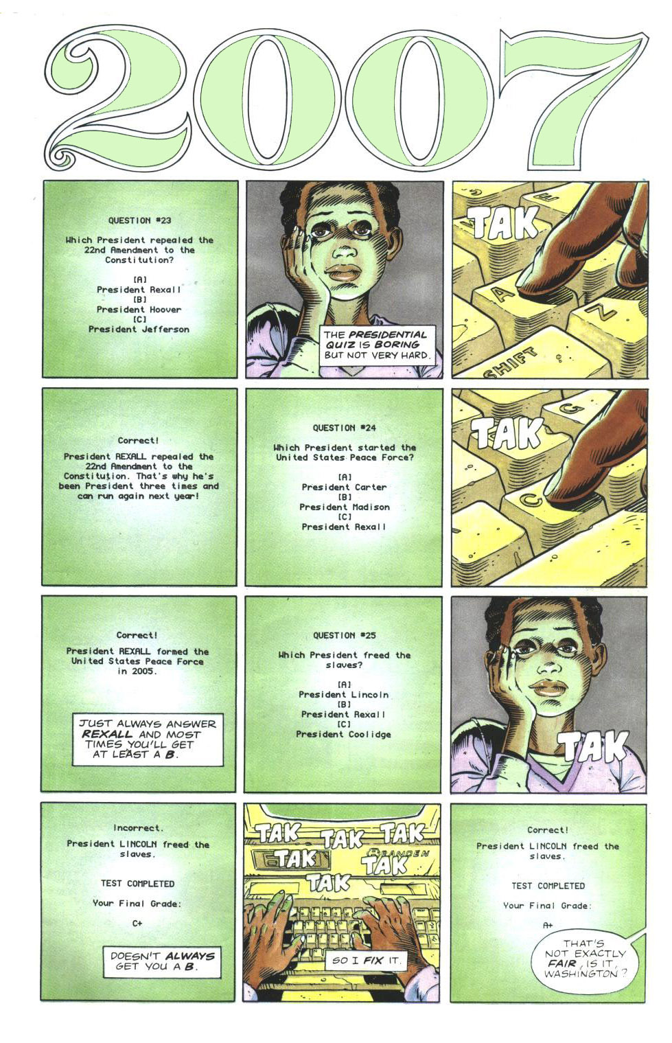 Read online Martha Washington Saves the World comic -  Issue #1 - 17