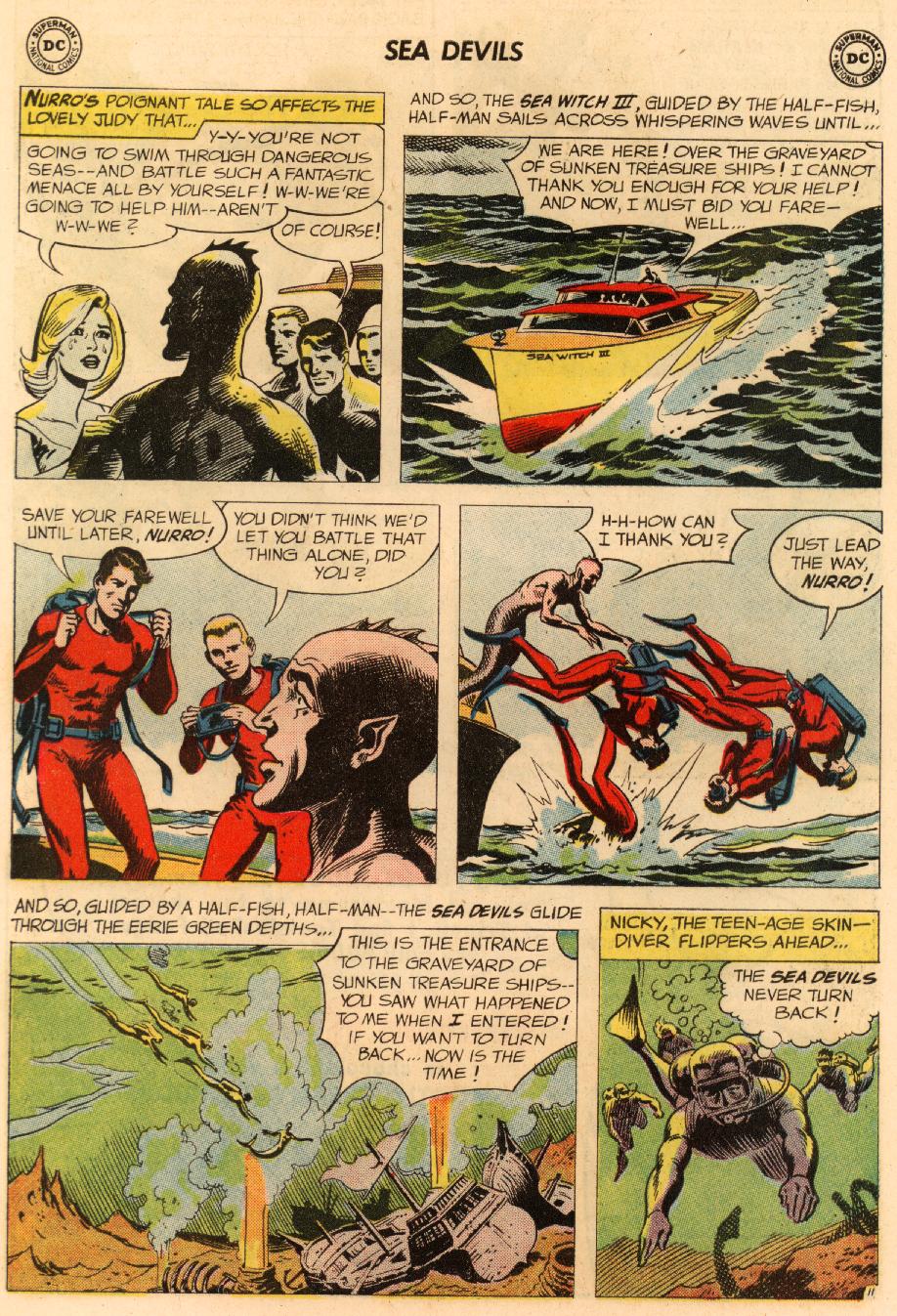 Read online Sea Devils comic -  Issue #8 - 16