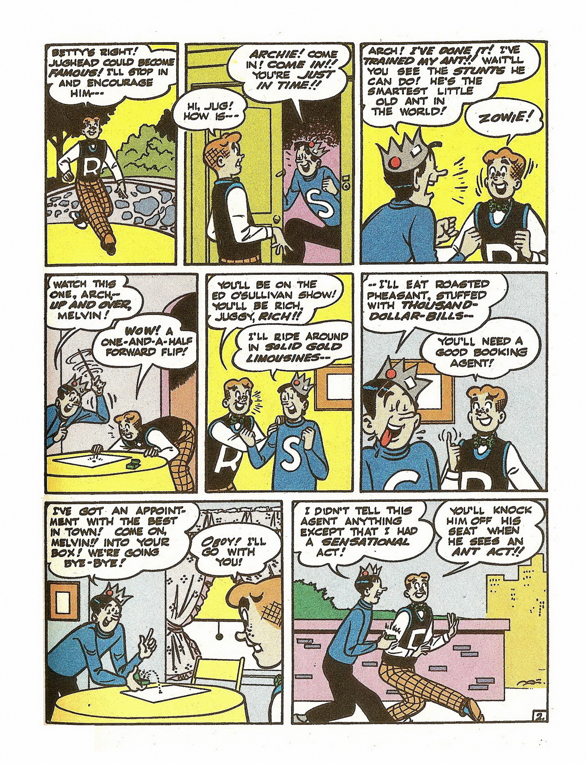 Read online Jughead's Double Digest Magazine comic -  Issue #70 - 184