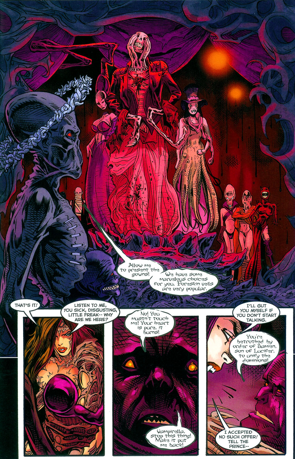 Read online Vampirella/Witchblade: Union of the Damned comic -  Issue # Full - 13