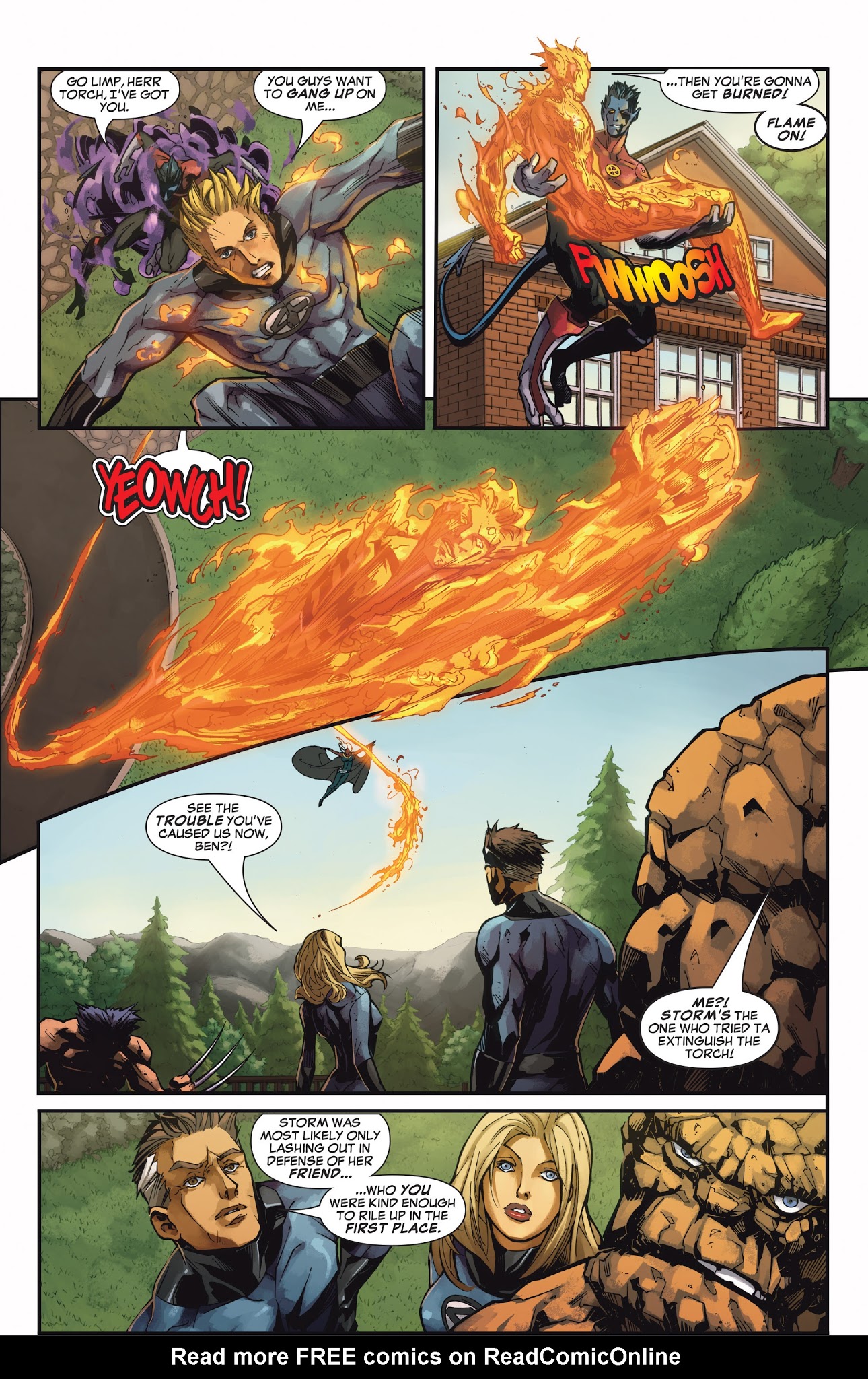 Read online X-Men/Fantastic Four comic -  Issue #1 - 13