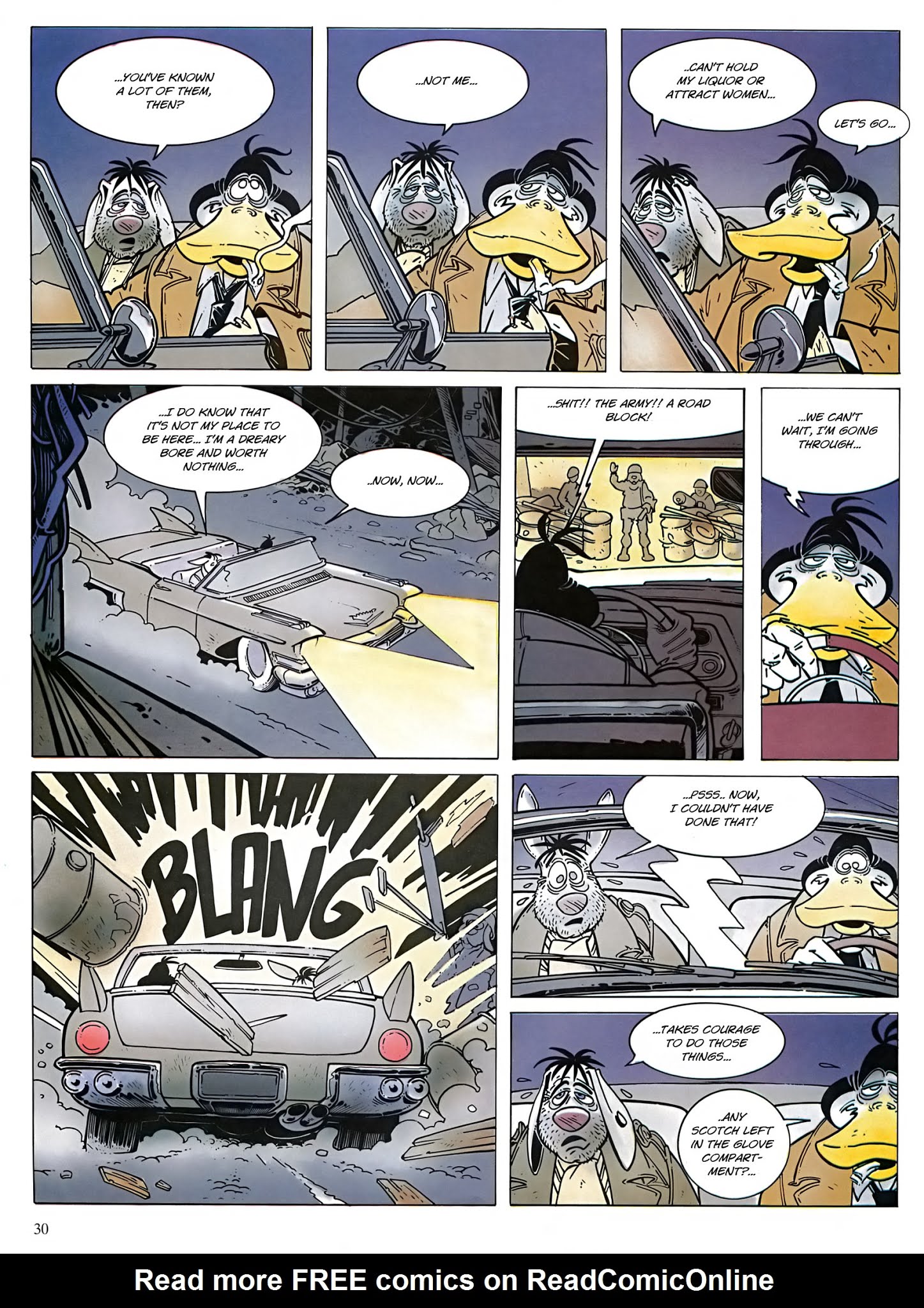 Read online Une enquête de l'inspecteur Canardo comic -  Issue #6 - 29