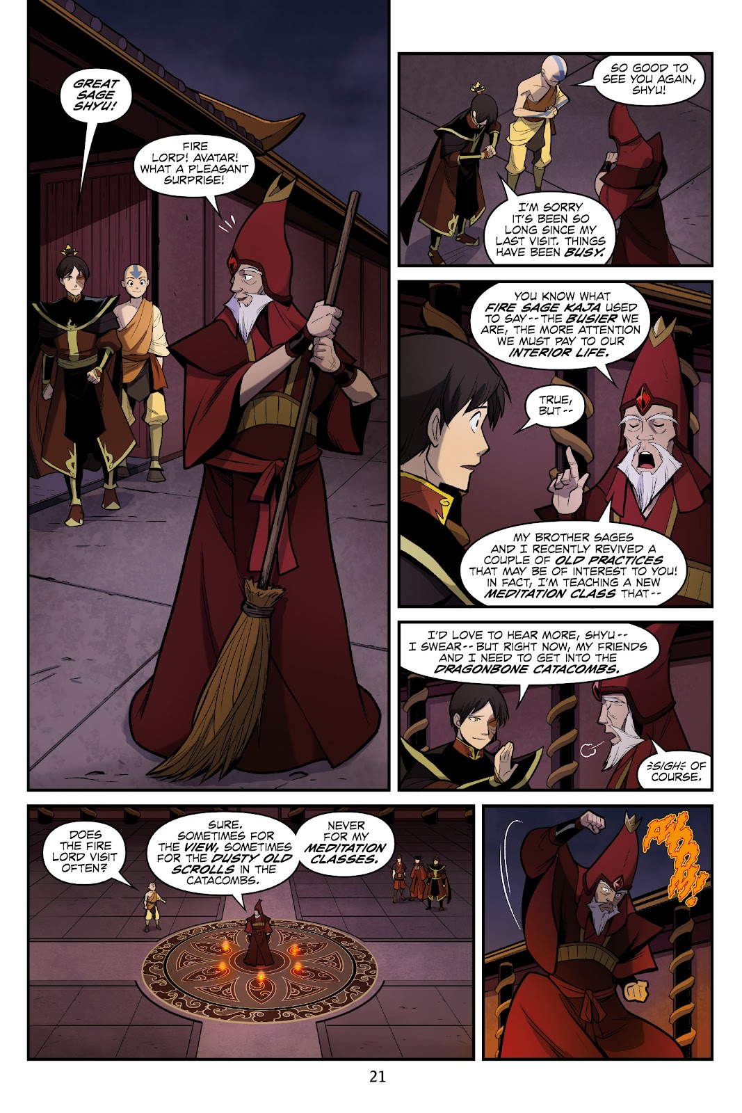 Nickelodeon Avatar: The Last Airbender - Smoke and Shadow issue Part 2 - Page 23