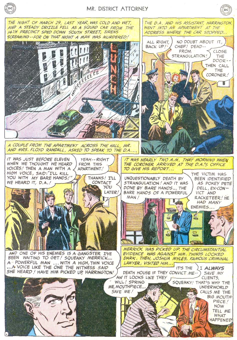 Read online Mr. District Attorney comic -  Issue #15 - 40