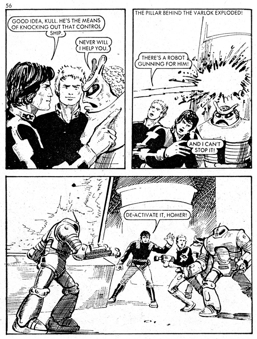 Read online Starblazer comic -  Issue #21 - 56
