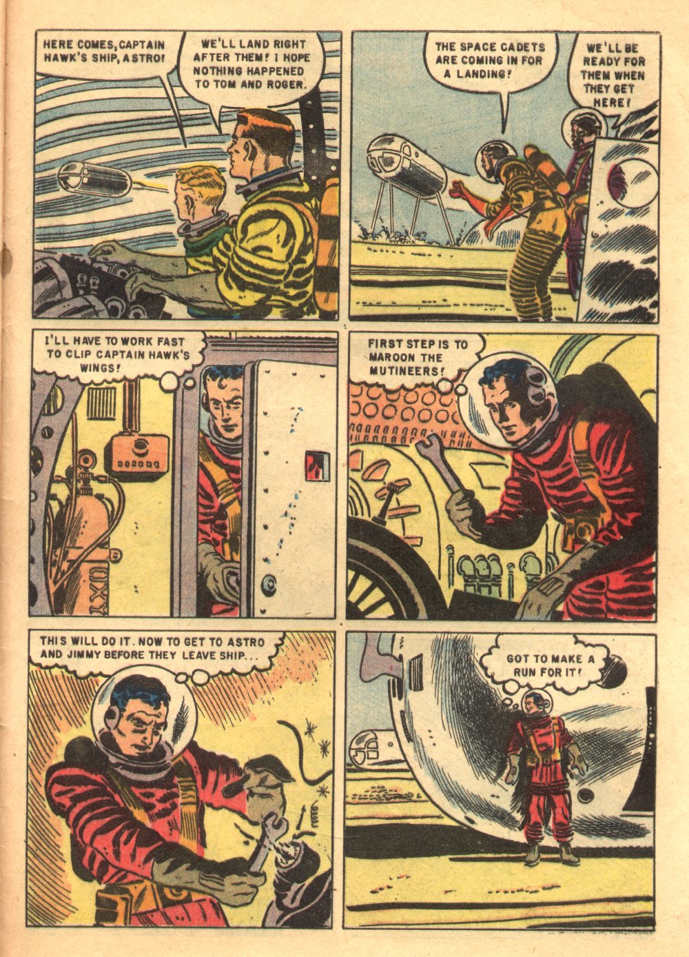 Read online Tom Corbett, Space Cadet comic -  Issue #10 - 29