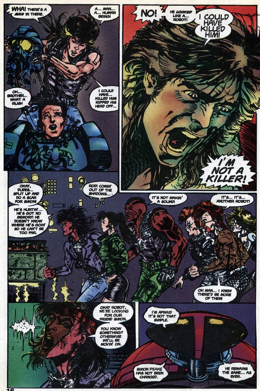 Read online CyberRad (1991) comic -  Issue #4 - 14