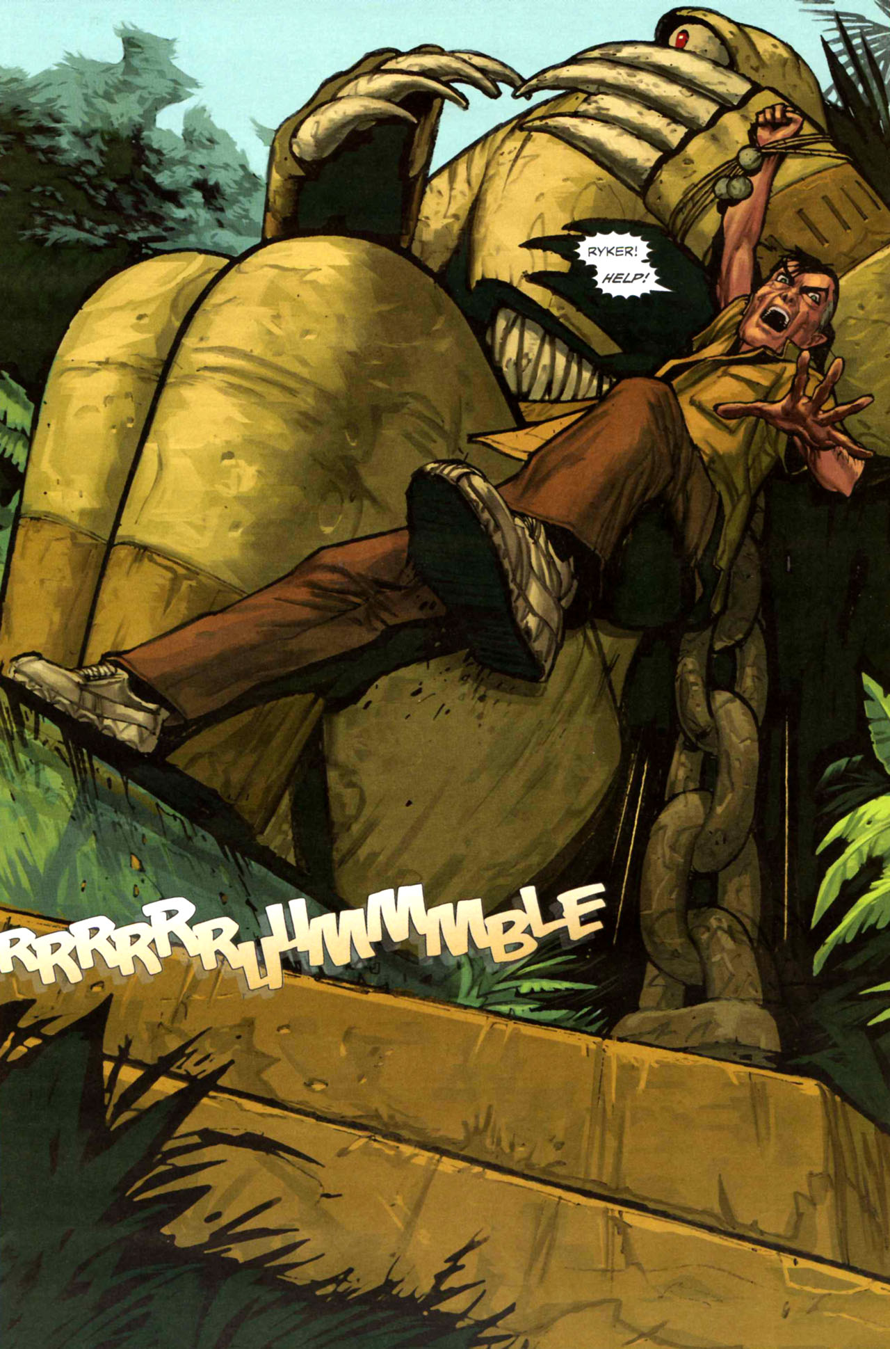 Read online Sheena - Trail of the Mapinguari comic -  Issue # Full - 36