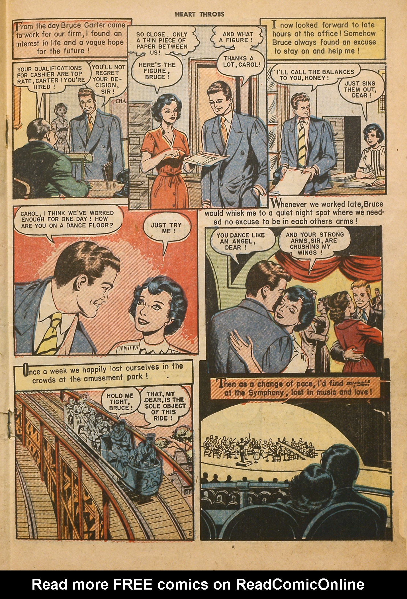 Read online Heart Throbs comic -  Issue #20 - 19