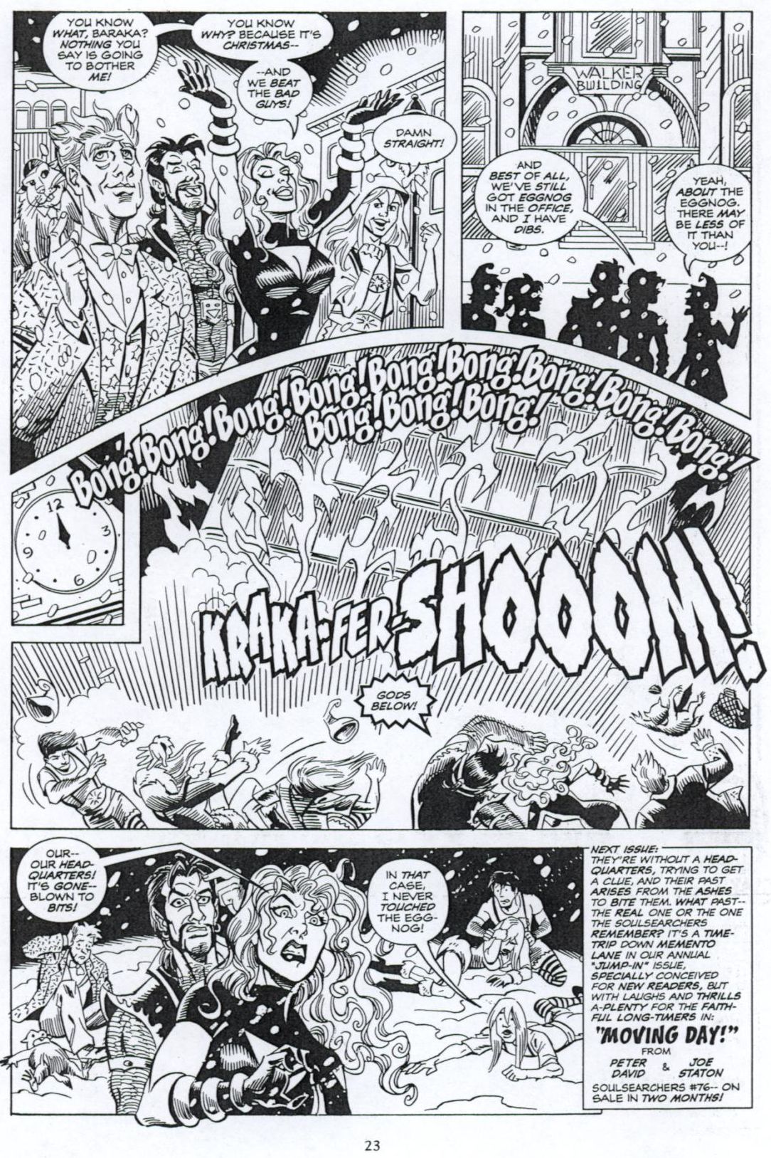 Read online Soulsearchers and Company comic -  Issue #75 - 23