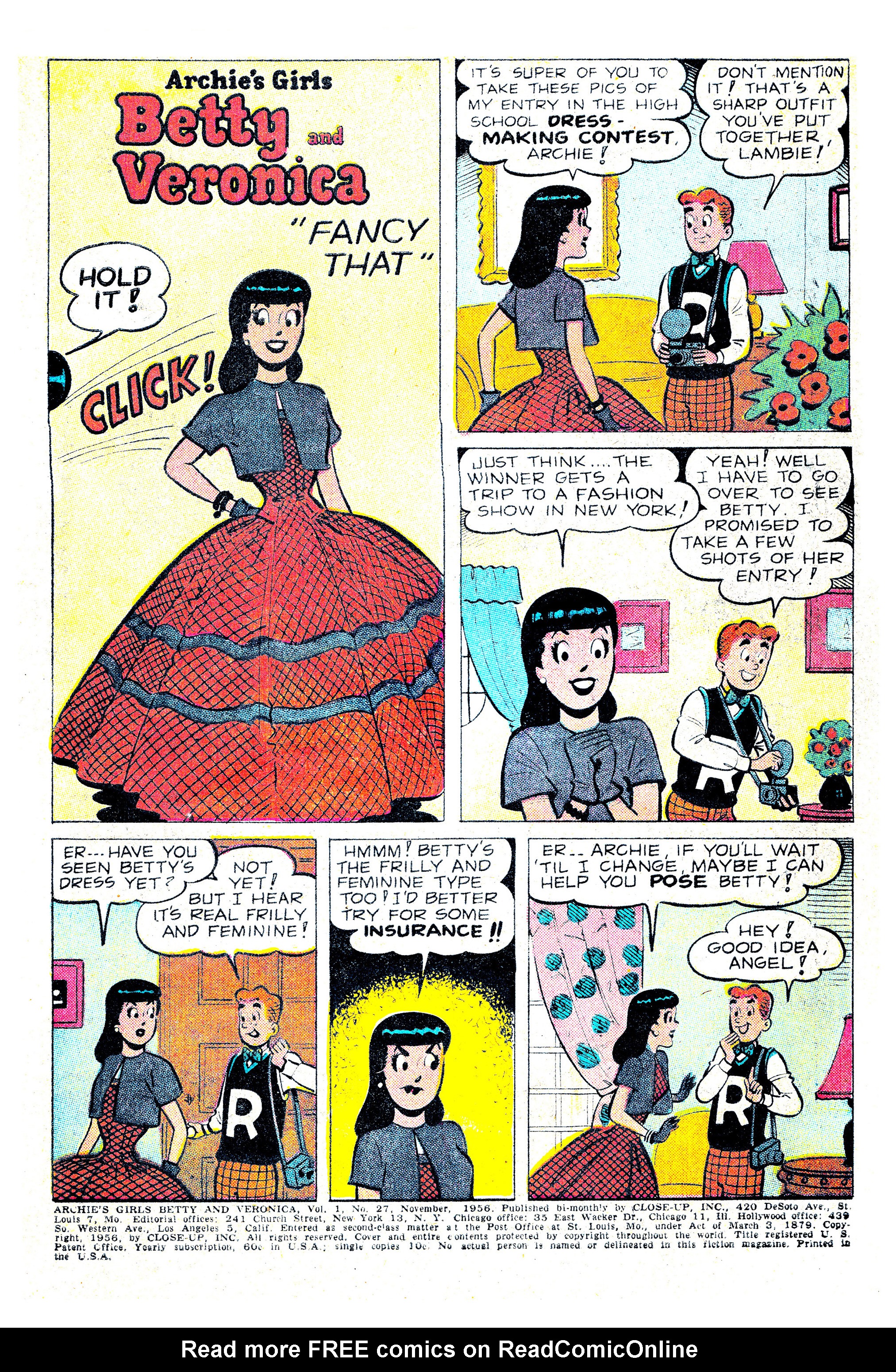 Read online Archie's Girls Betty and Veronica comic -  Issue #27 - 2