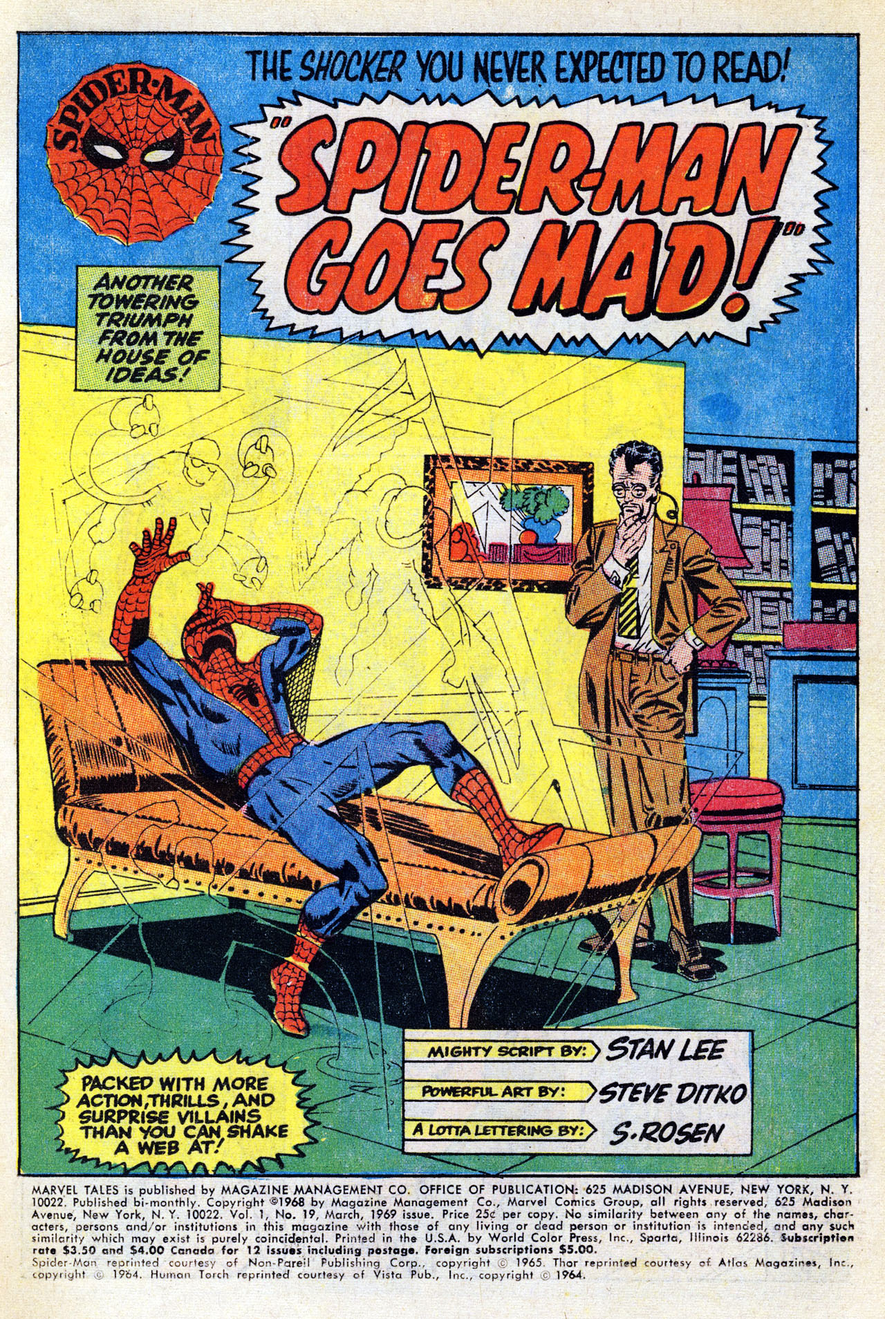 Read online Marvel Tales (1964) comic -  Issue #19 - 3