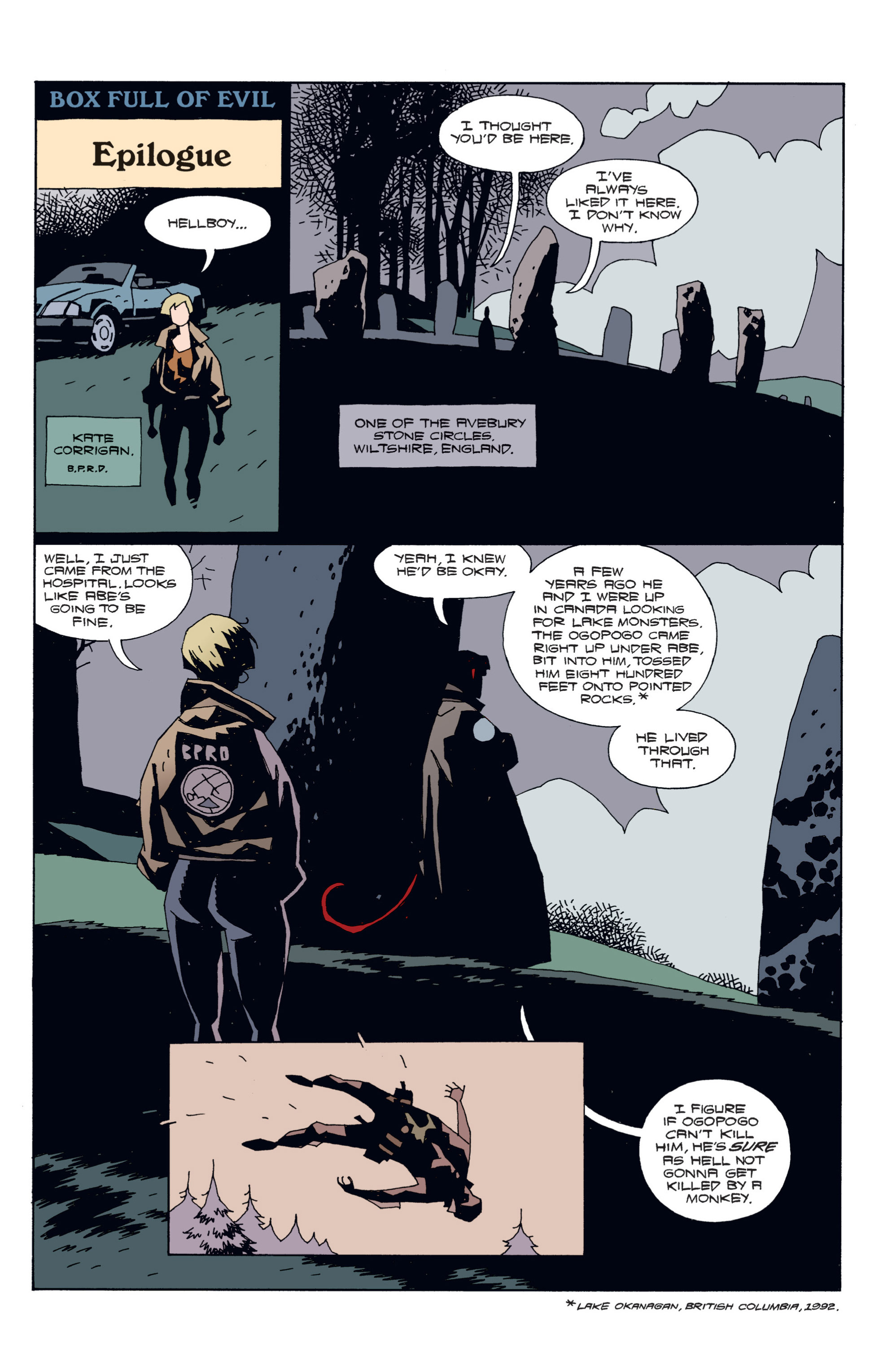 Read online Hellboy comic -  Issue #4 - 122