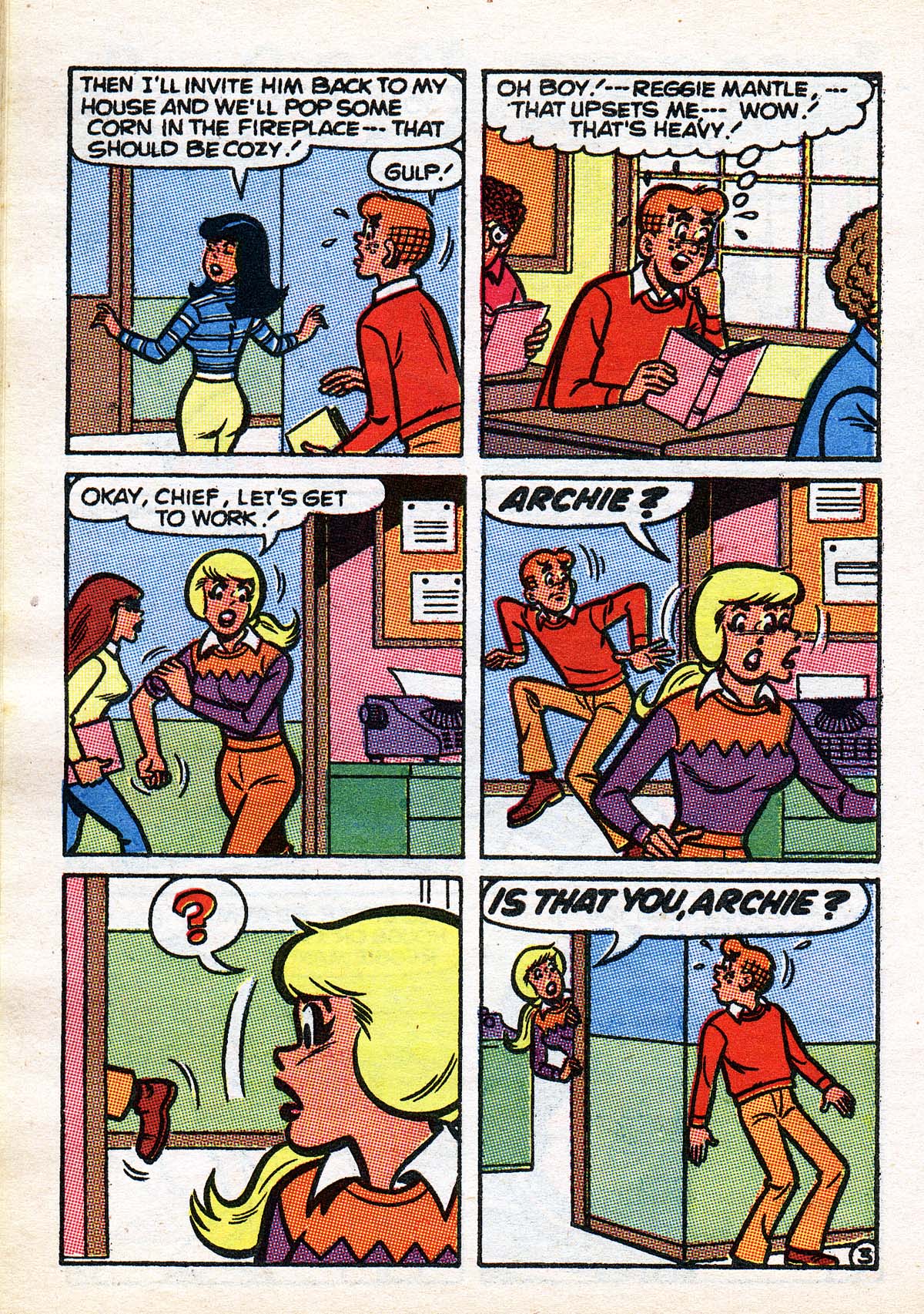 Read online Archie...Archie Andrews, Where Are You? Digest Magazine comic -  Issue #73 - 81