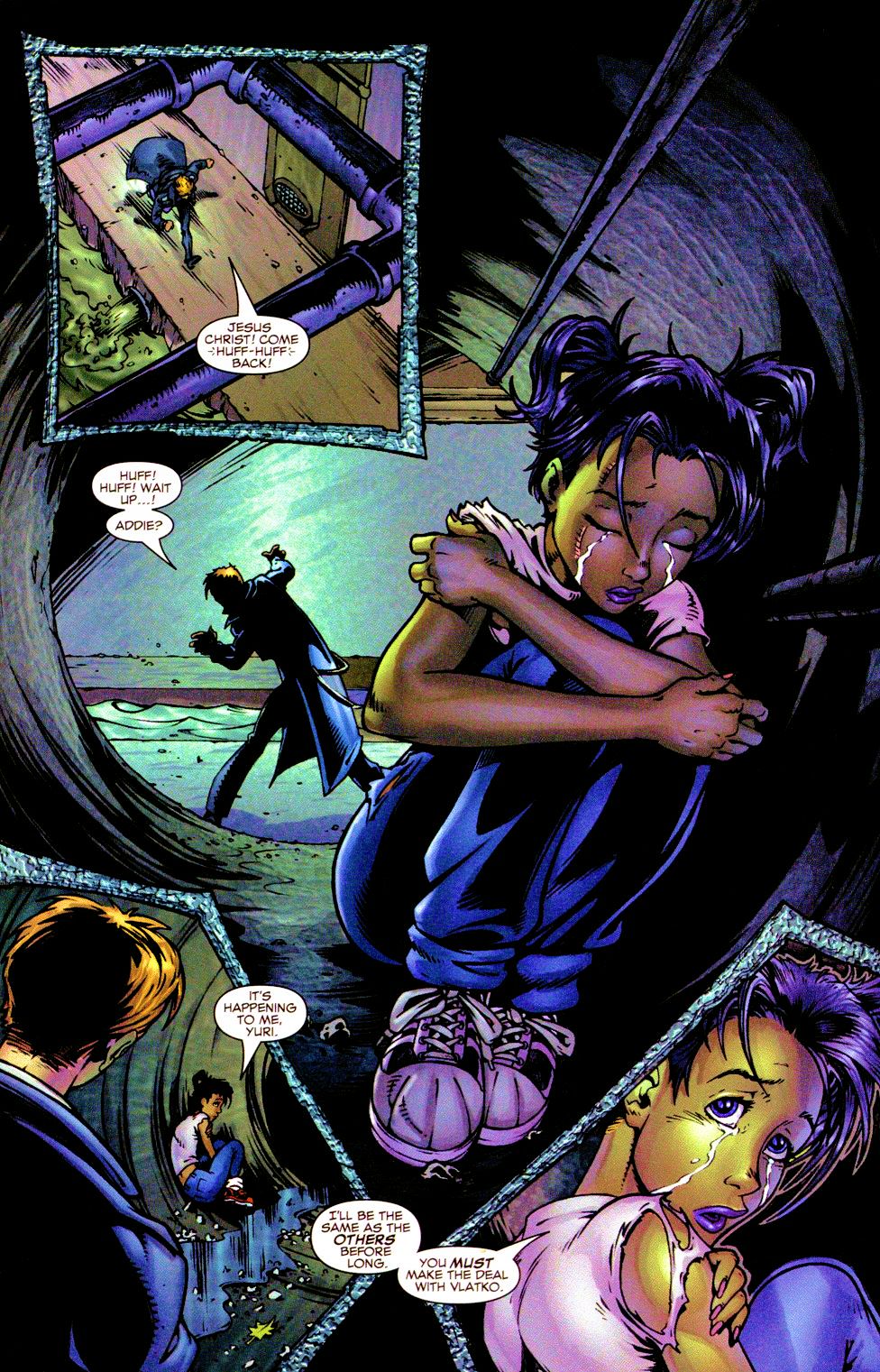 Read online Adrenalynn: Weapon of War comic -  Issue #4 - 7