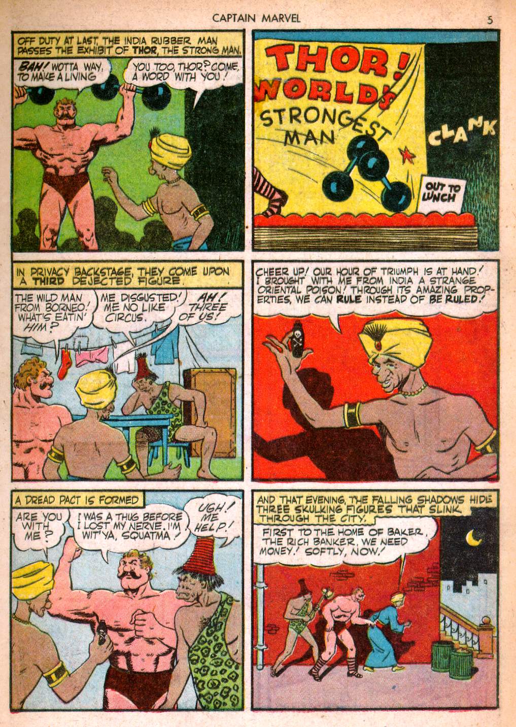 Read online Captain Marvel Adventures comic -  Issue #10 - 5
