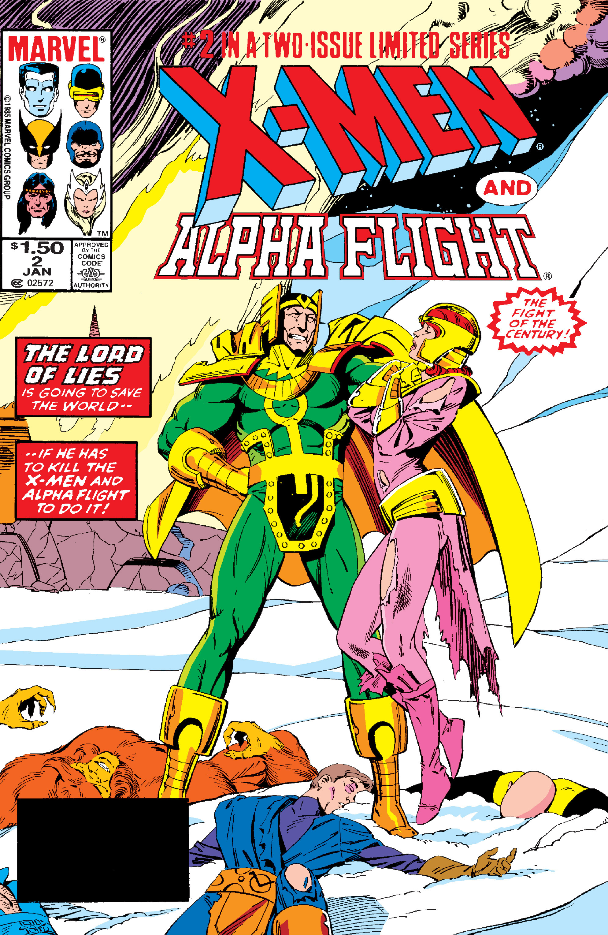 X-Men/Alpha Flight (1985) 2 Page 1