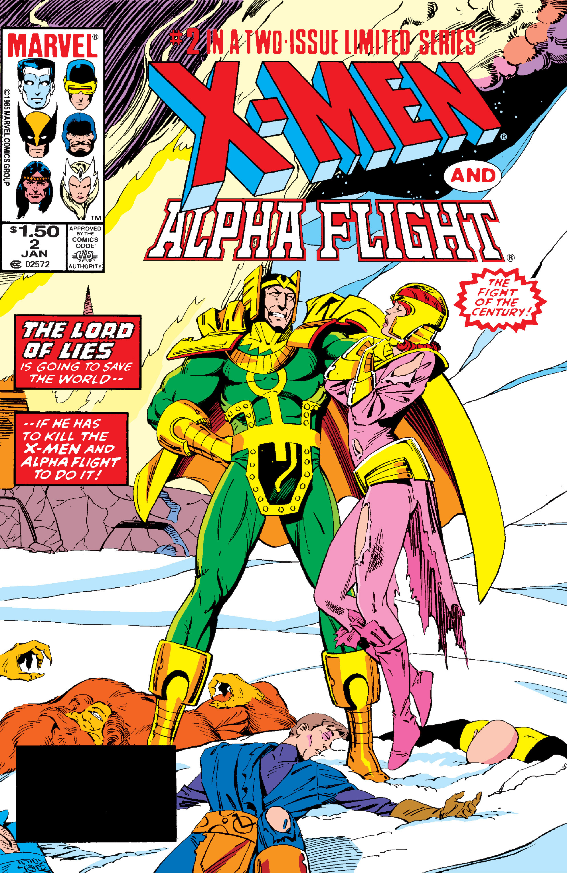 Read online X-Men/Alpha Flight comic -  Issue #2 - 1