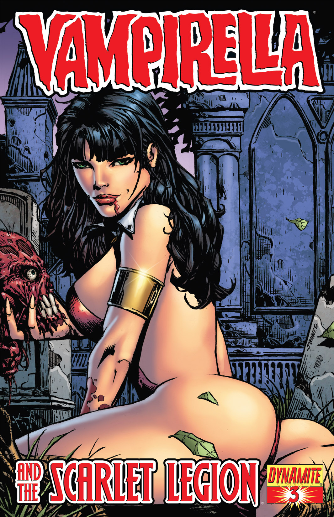 Read online Vampirella and the Scarlet Legion comic -  Issue # TPB - 53