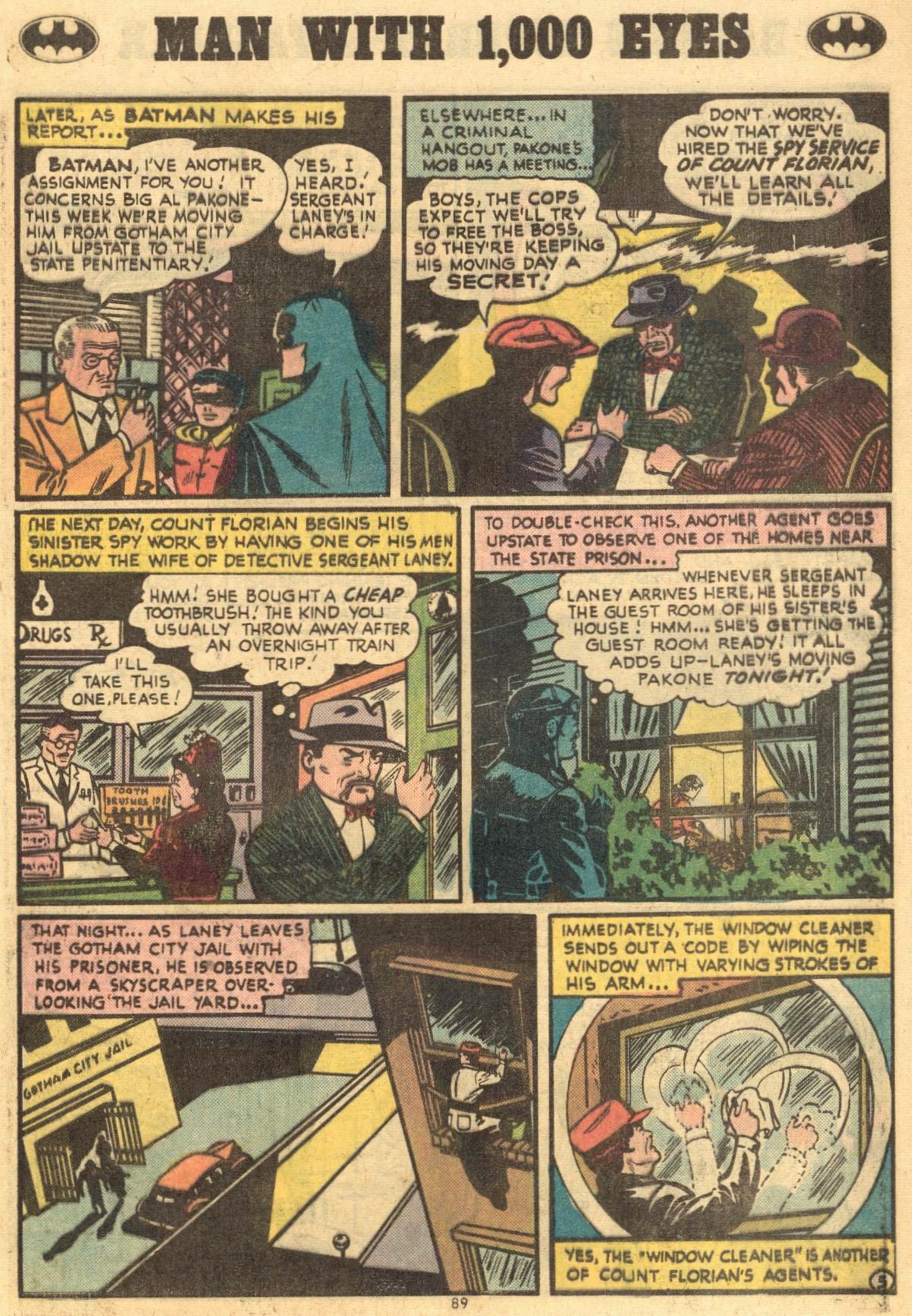 Read online Batman (1940) comic -  Issue #258 - 89