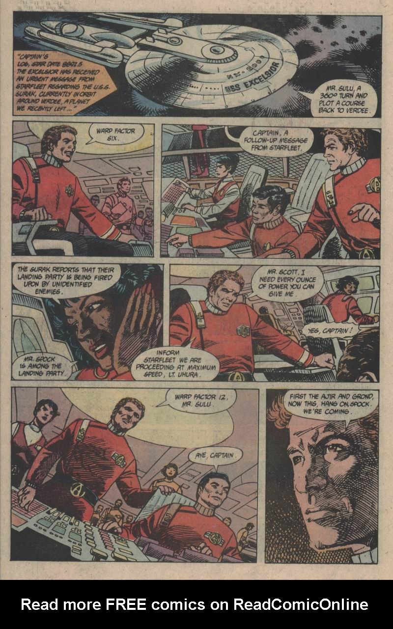 Read online Star Trek (1984) comic -  Issue #26 - 13