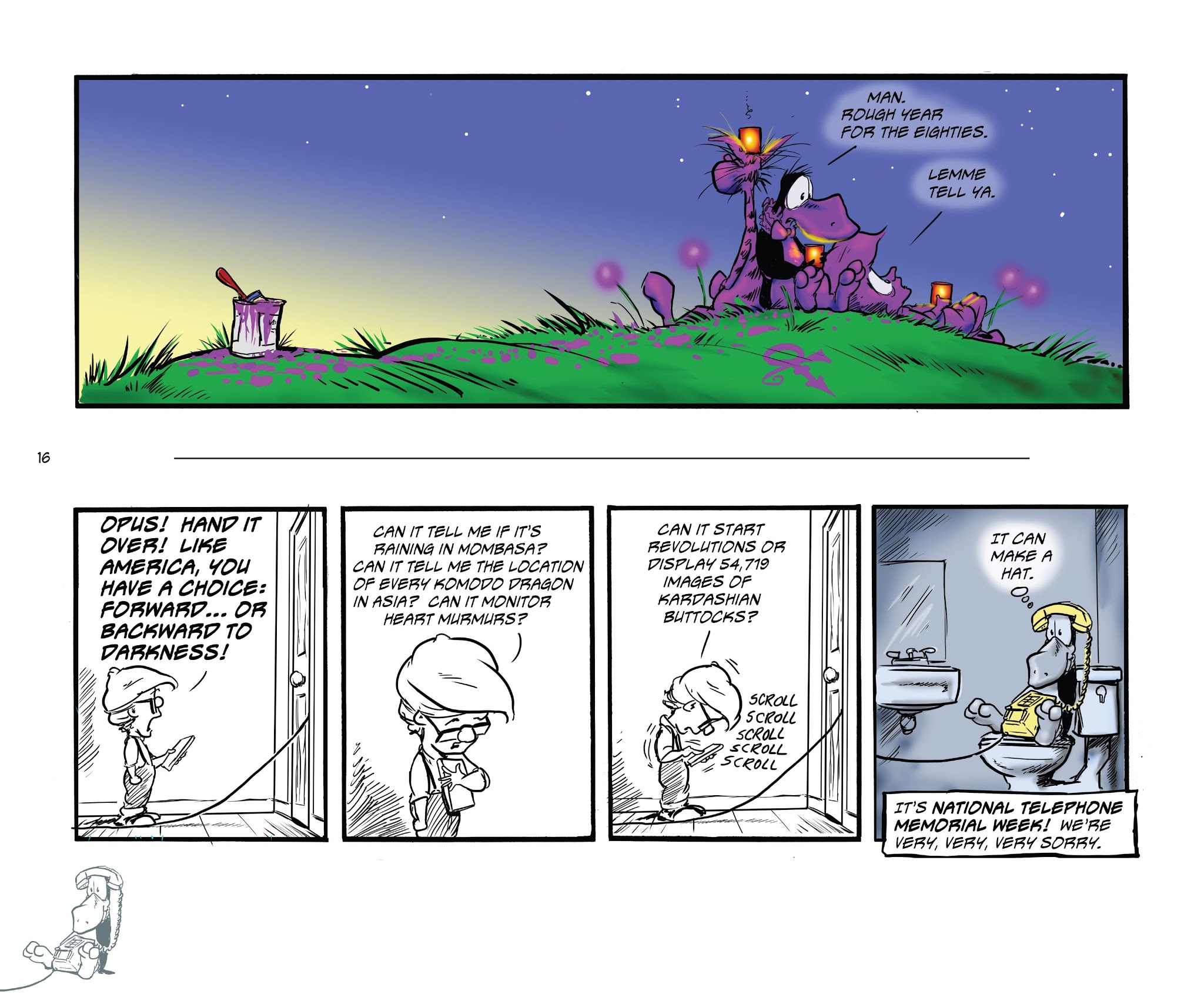Read online Bloom County: Brand Spanking New Day comic -  Issue # TPB - 17