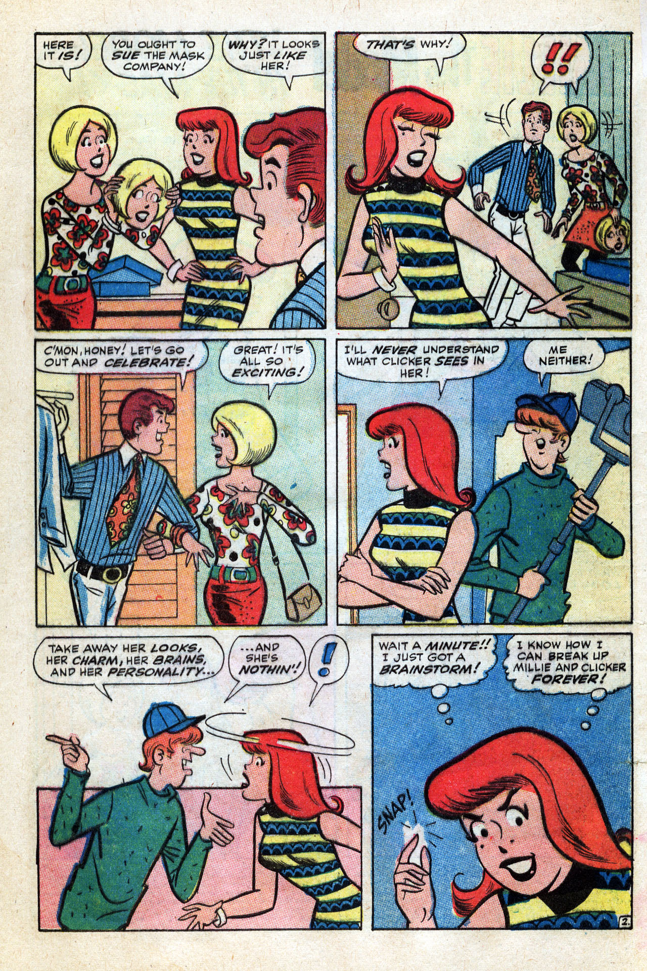 Read online Millie the Model comic -  Issue #161 - 4