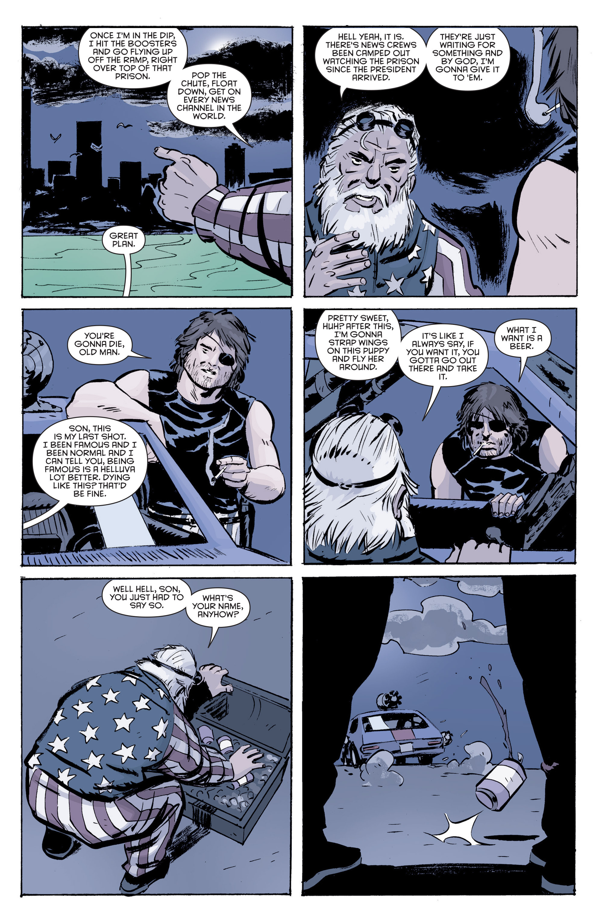 Read online Escape from New York comic -  Issue #9 - 11