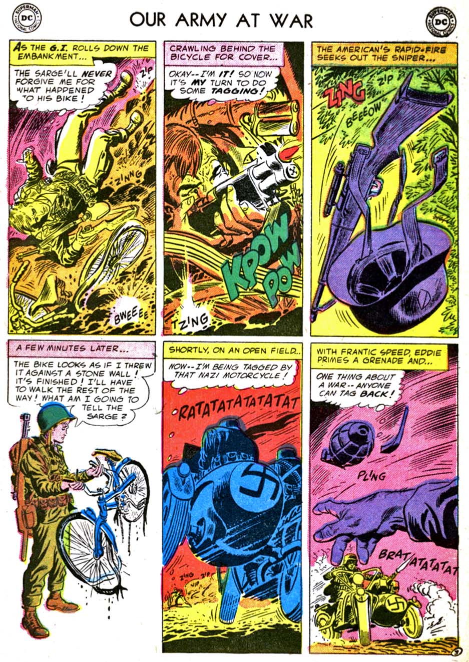 Read online Our Army at War (1952) comic -  Issue #51 - 5